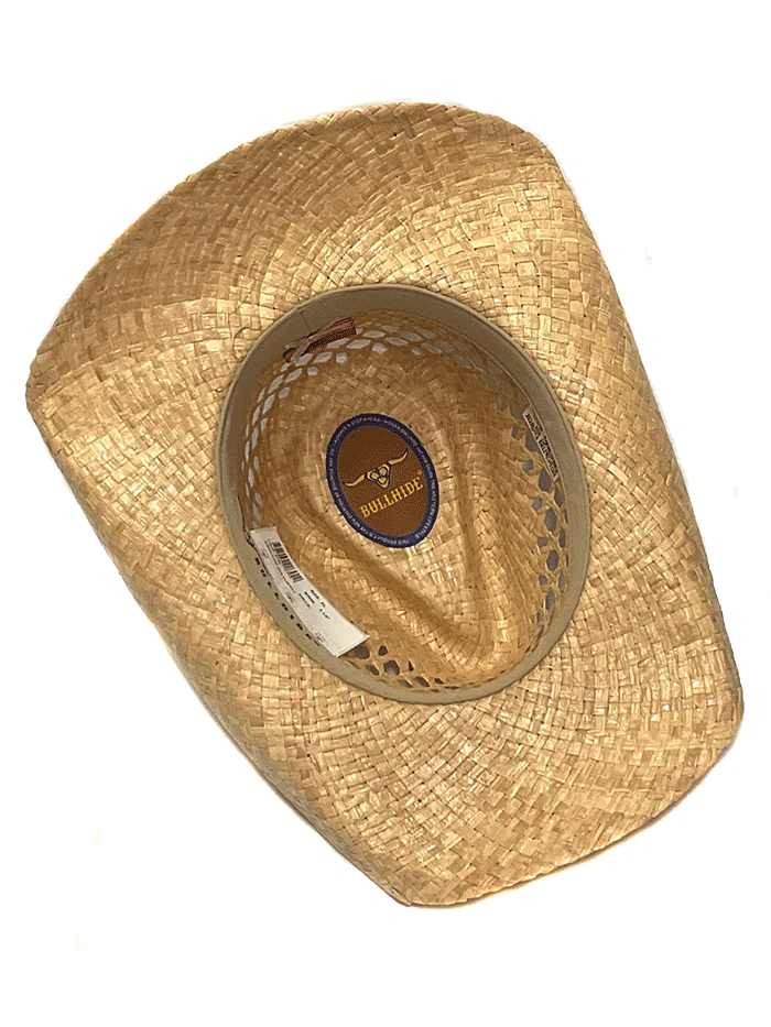 Genuine Bullhide ASHLAND 2126 Panama Straw Hat - Natural Color for Men & Women - Perfect for Beach, Summer Outfits & Outdoor Activities