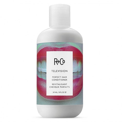 R+Co TELEVISION Perfect Hair Conditioner - Hydrating & Repairing Treatment for Damaged Hair - Salon Quality Leave-In Conditioner for Smooth, Shiny Hair - Perfect for Daily Use & Styling