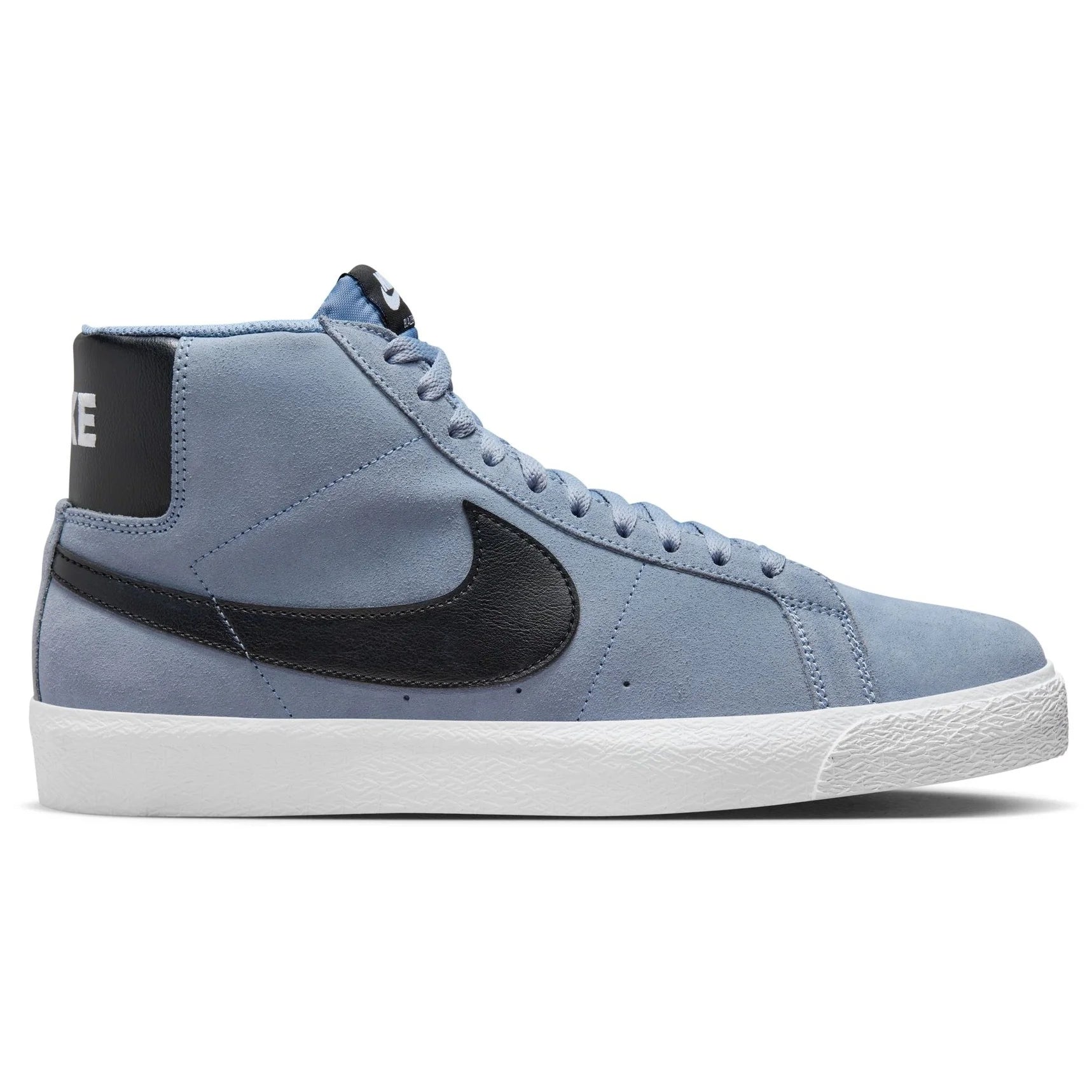 Nike SB Zoom Blazer Mid Skateboarding Shoes - Ashen Slate/Black-White | Comfortable & Durable for Street Skating & Casual Wear