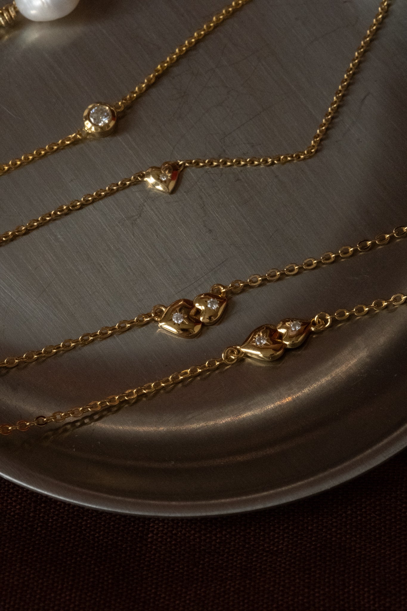 Baby Aiko Solid Gold Bracelet for Newborns & Infants - 14K Real Gold Adjustable Chain - Perfect Christening Gift, Baby Shower Present & First Birthday Keepsake (Ideal for Special Occasions & Photo Shoots)