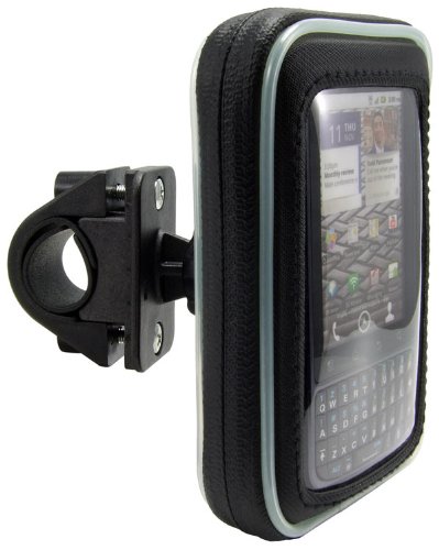 ChargerCity Sirius XM Satellite Radio Motorcycle Mount - Waterproof Case & Handlebar Mount (Fits Bars up to 1.35