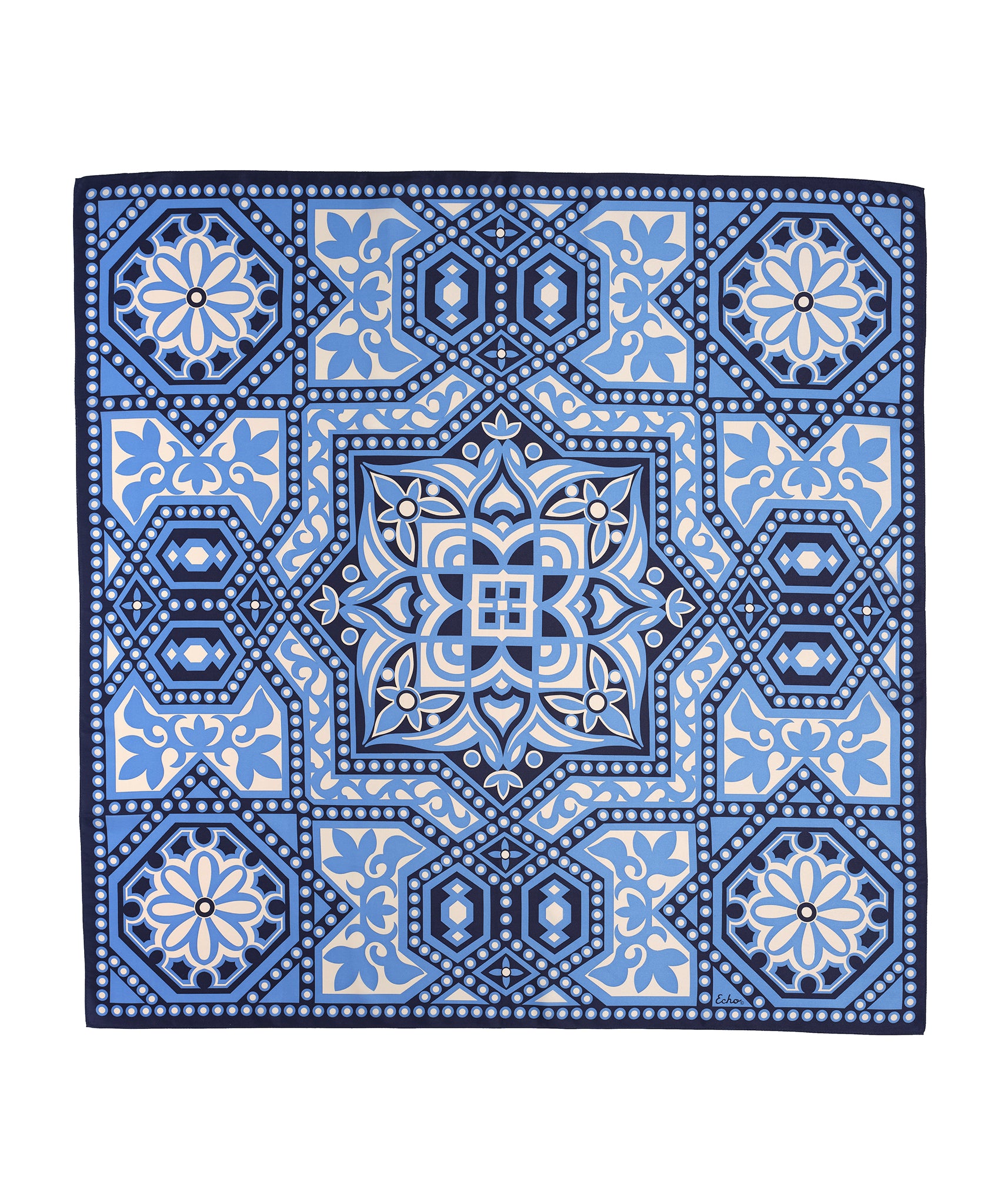 The Marquee 35 Silk Square Scarf - Premium Fashion Accessory for Women, Elegant Gift for Mother's Day, Wedding & Special Occasions