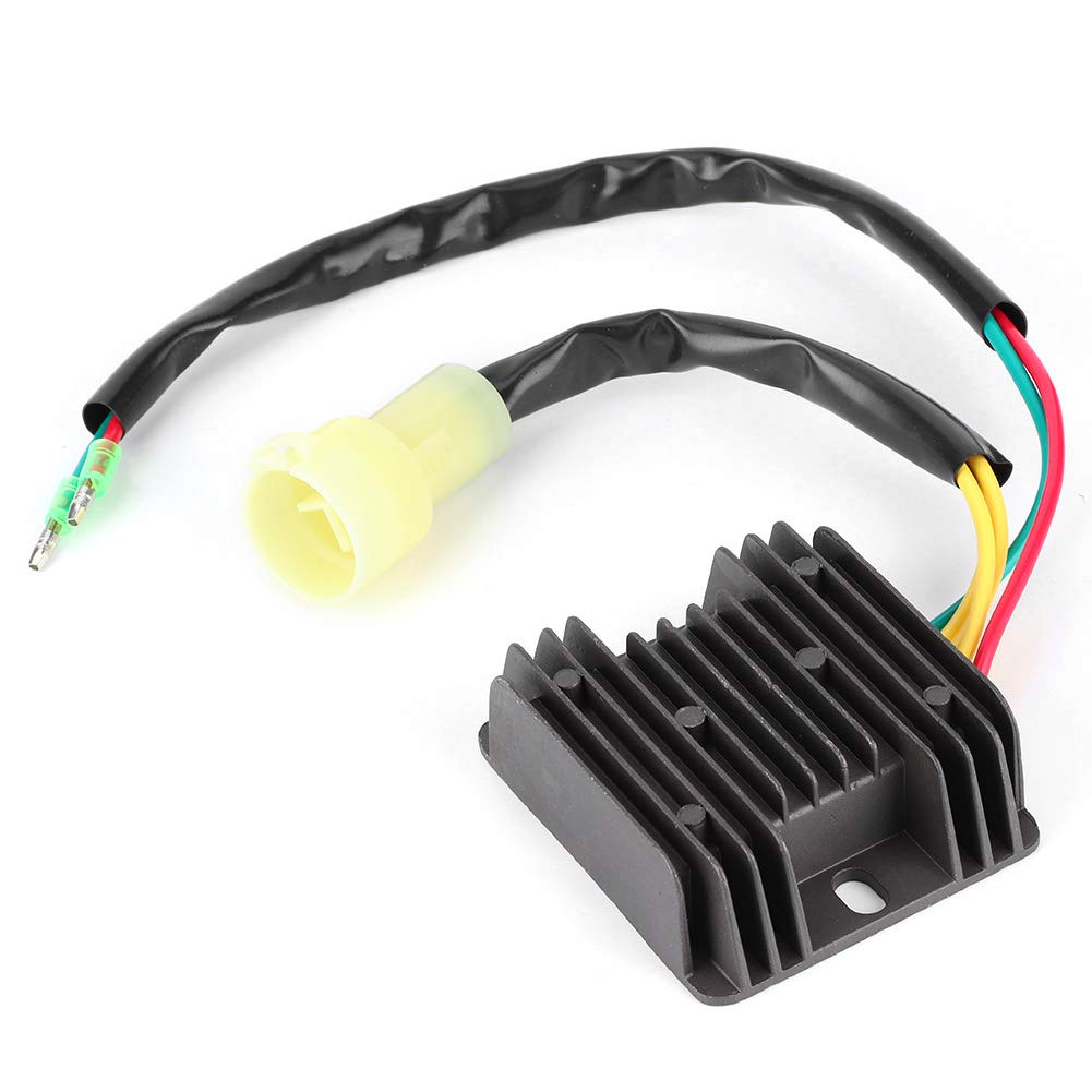 Honda TRX300 FOURTRAX 1993-2000 Voltage Regulator Rectifier Replacement - YHC085 Compatible with ATV & Motorcycle Electrical System - Perfect for Off-Roading, Trail Riding & Power Sports Accessories