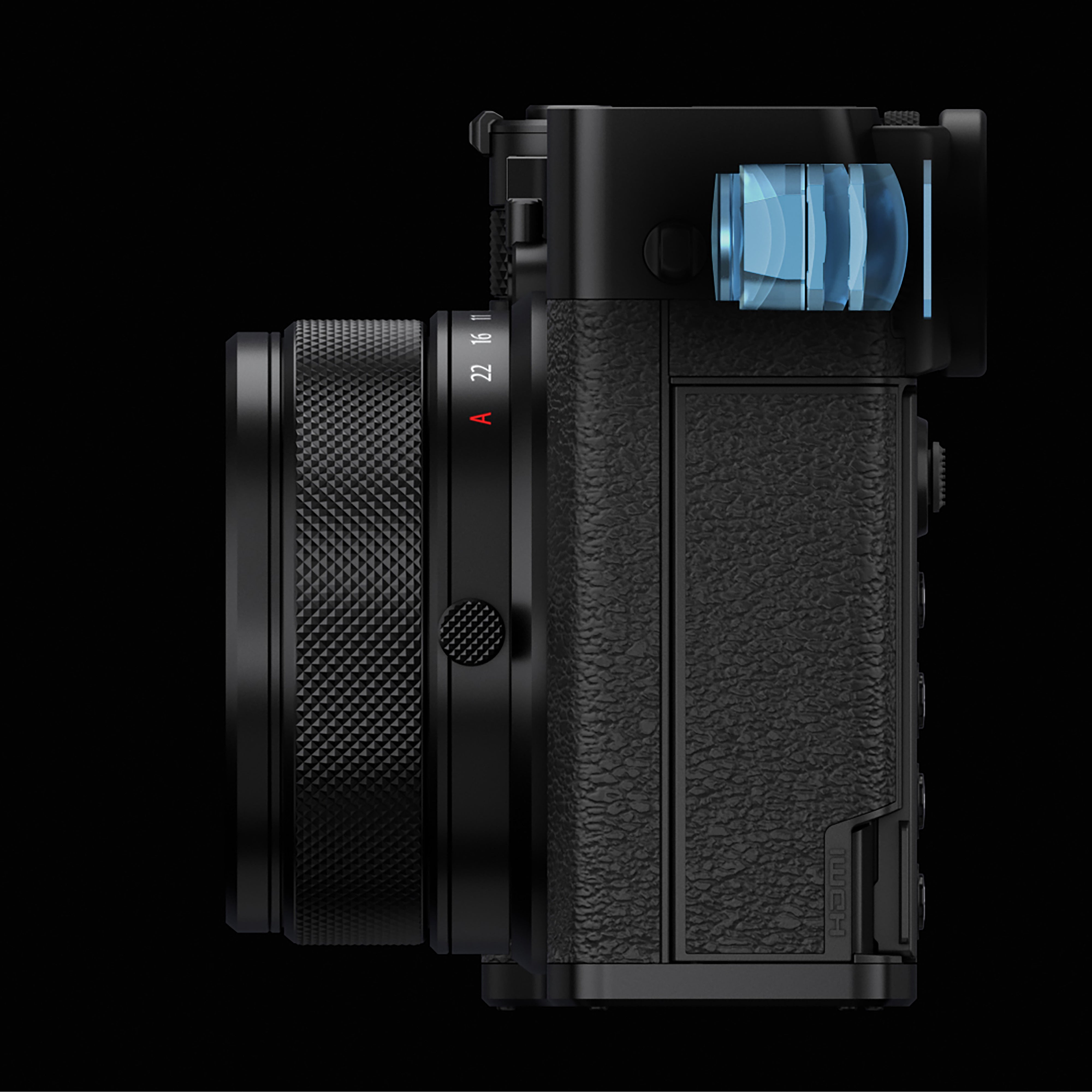 Fujifilm GFX100RF 102MP Medium Format Mirrorless Digital Camera with 5-Axis IBIS - Professional Photography, Studio & Landscape Shooting