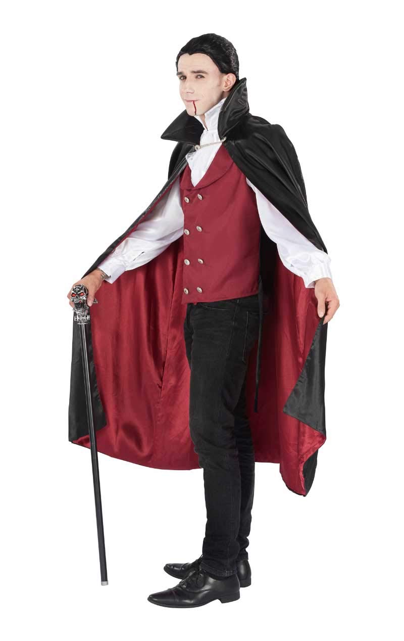 Sexy Red Vampire Costume for Adults - One Size Fits Most | Perfect for Halloween, Cosplay & Themed Parties