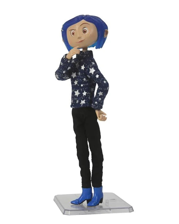 Coraline Articulated Action Figure in Star Sweater - Collectible Doll for Movie Fans & Home Decor - Perfect for Display, Gifts, and Cosplay