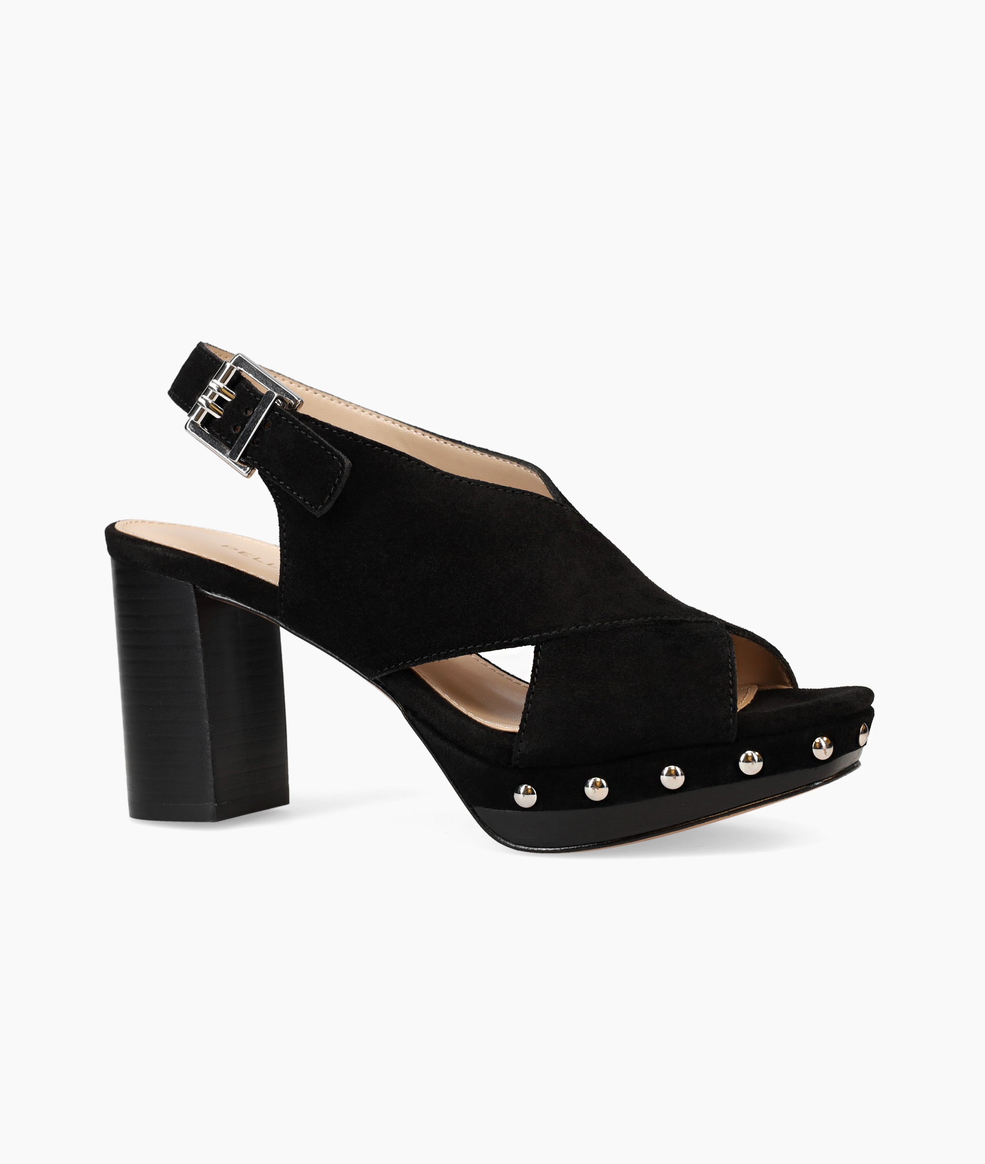 Ambree Platform Sandals for Women - Comfortable Black Slide Sandals with Arch Support - Perfect for Beach, Pool, and Summer Outfits