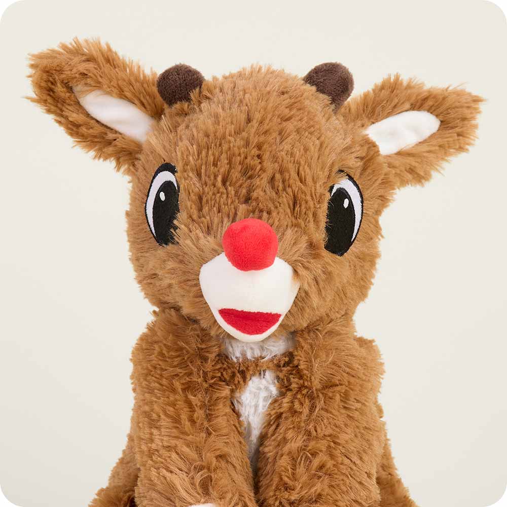 Rudolph Warmies - Adorable Plush Microwaveable Heating Pad for Kids & Adults | Perfect for Cold Weather, Stress Relief & Comfort