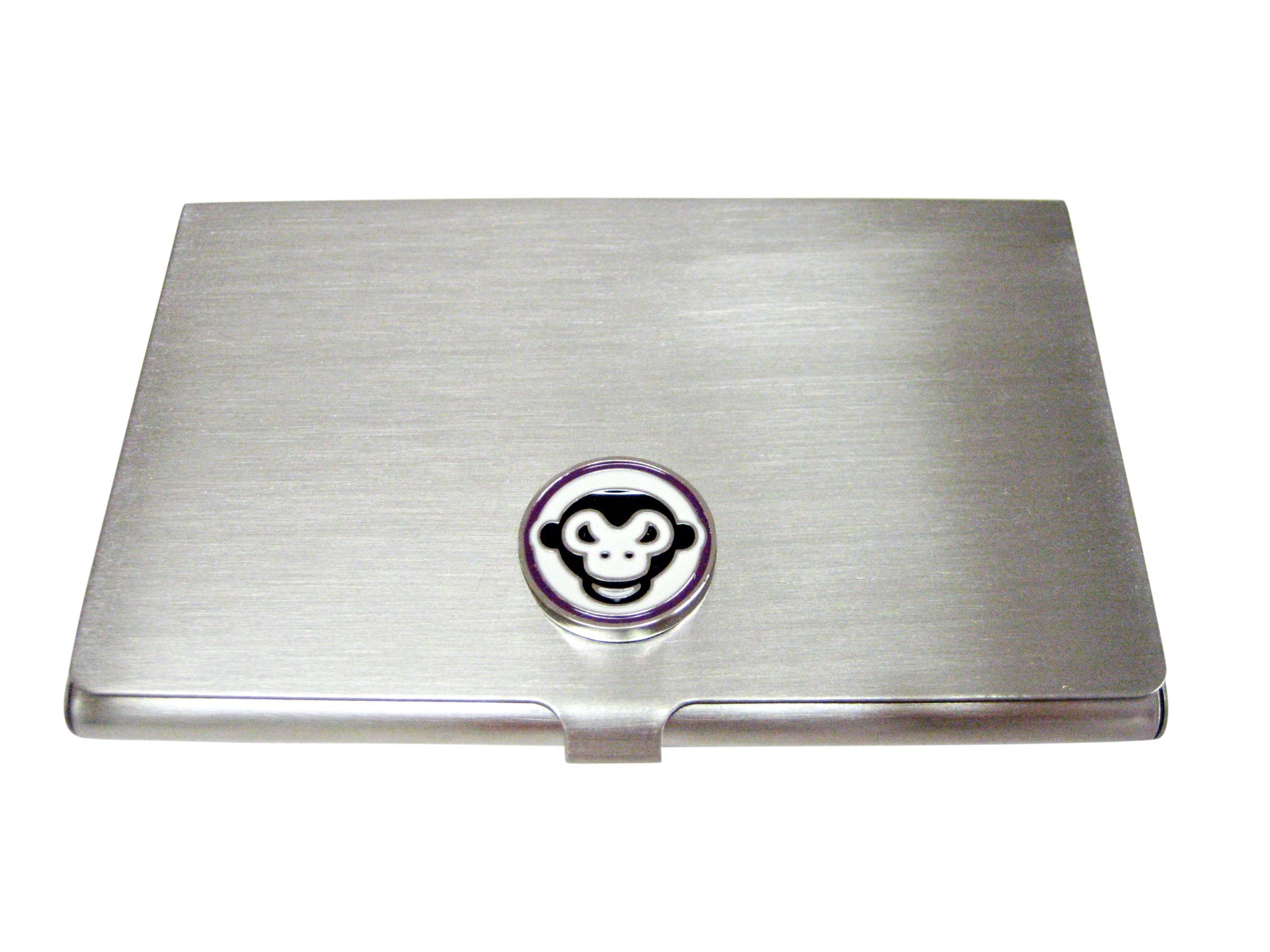 Premium Purple Monkey Business Card Holder - Unique & Fun Office Accessory for Professionals, Networking Events, and Gifts