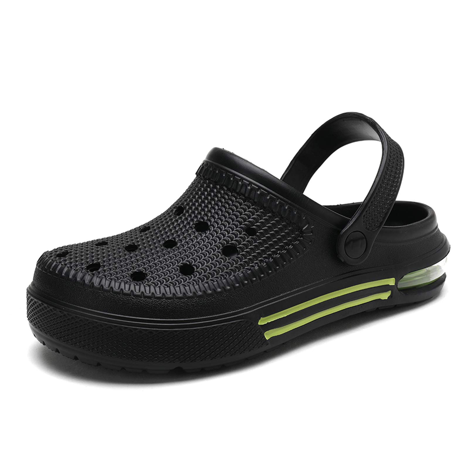 Heyun Men's Sports Sandals - Lightweight Outdoor/Indoor Hiking Sandals for Men, Waterproof Beach Shoes & Garden Clogs - Perfect for Walking, Travel, Beach, Poolside & Casual Wear