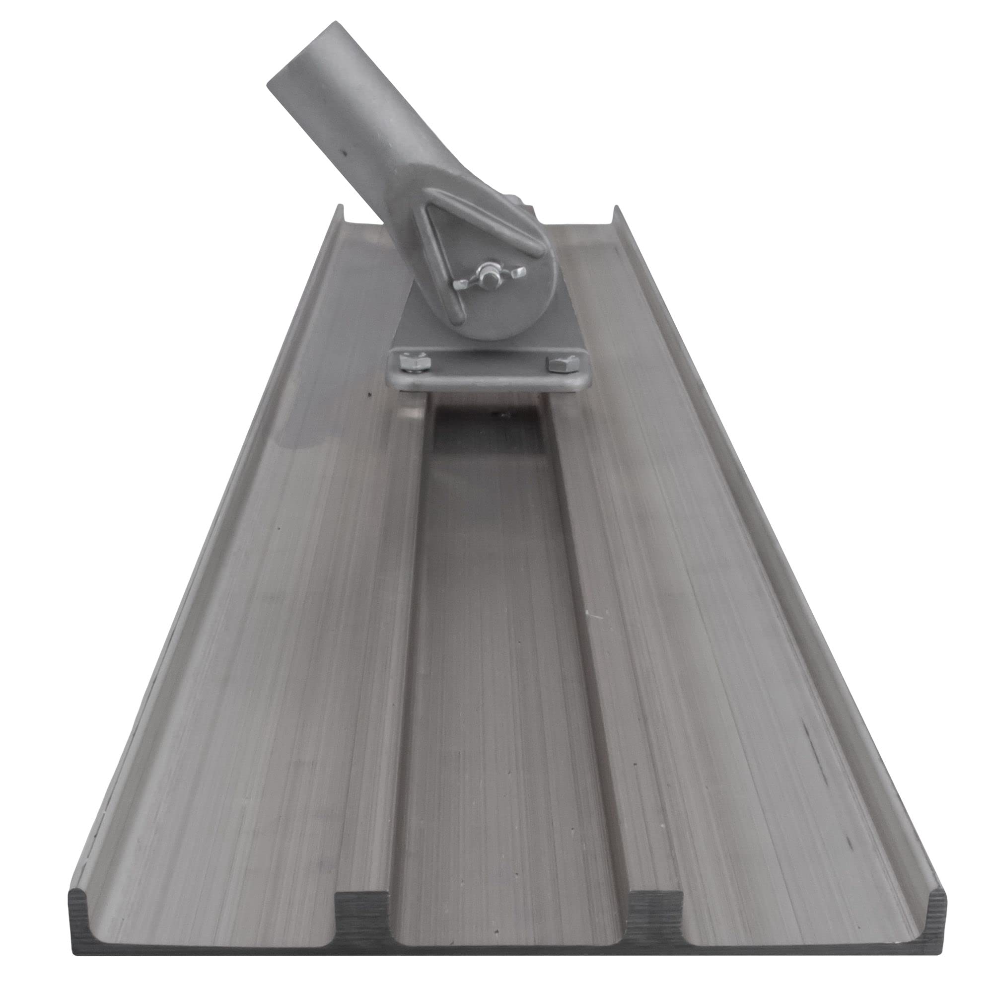 QLT By MARSHALLTOWN 48 Inch Magnesium Concrete Bull Float with Bracket - Extruded Magnesium Alloy Blade for Smooth Finishing - Square End Design - Made in USA - MB48 - Perfect for Concrete Leveling and Surface Smoothing in Construction Projects