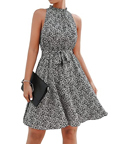 Floral Print Black