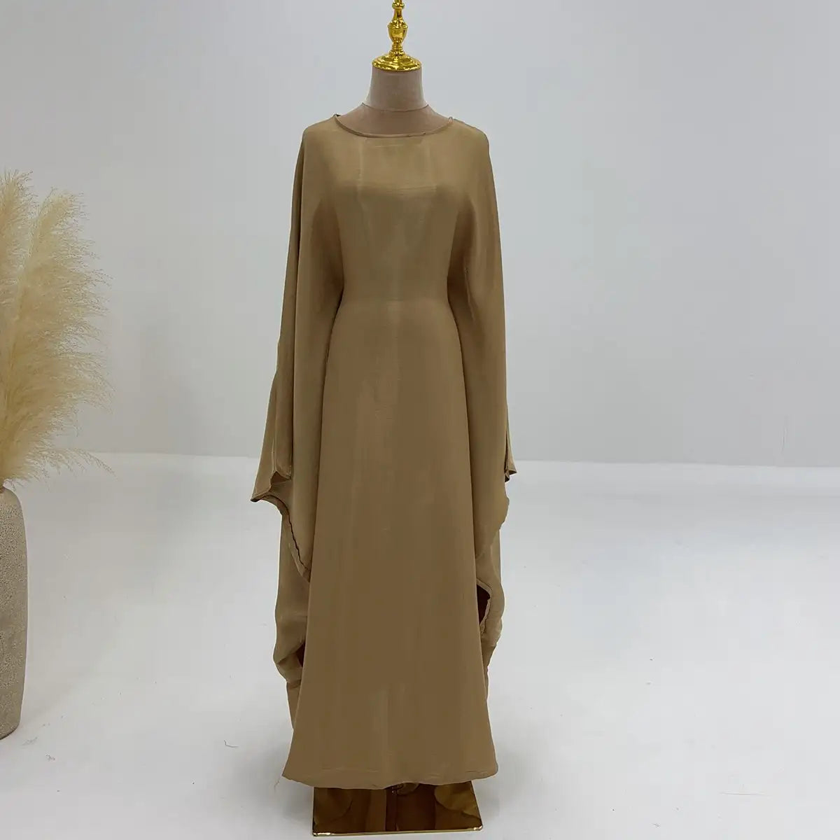 20 Color Options Sparkling Women Abaya Dress - Elegant Muslim Prayer Dress for Special Occasions & Daily Wear