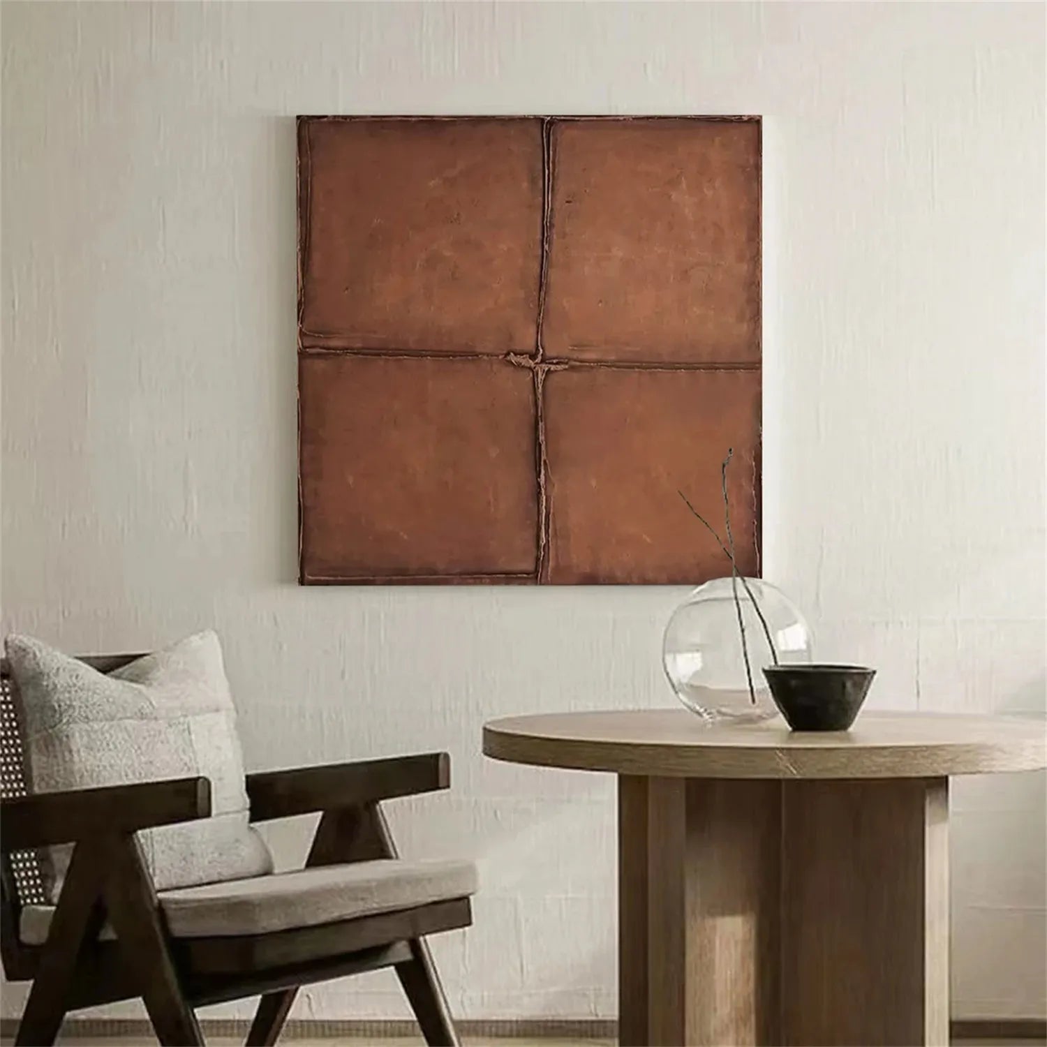 Abstract Tranquility Art Painting - Modern Wall Decor for Living Room, Bedroom & Office - Premium Canvas Print #WS200