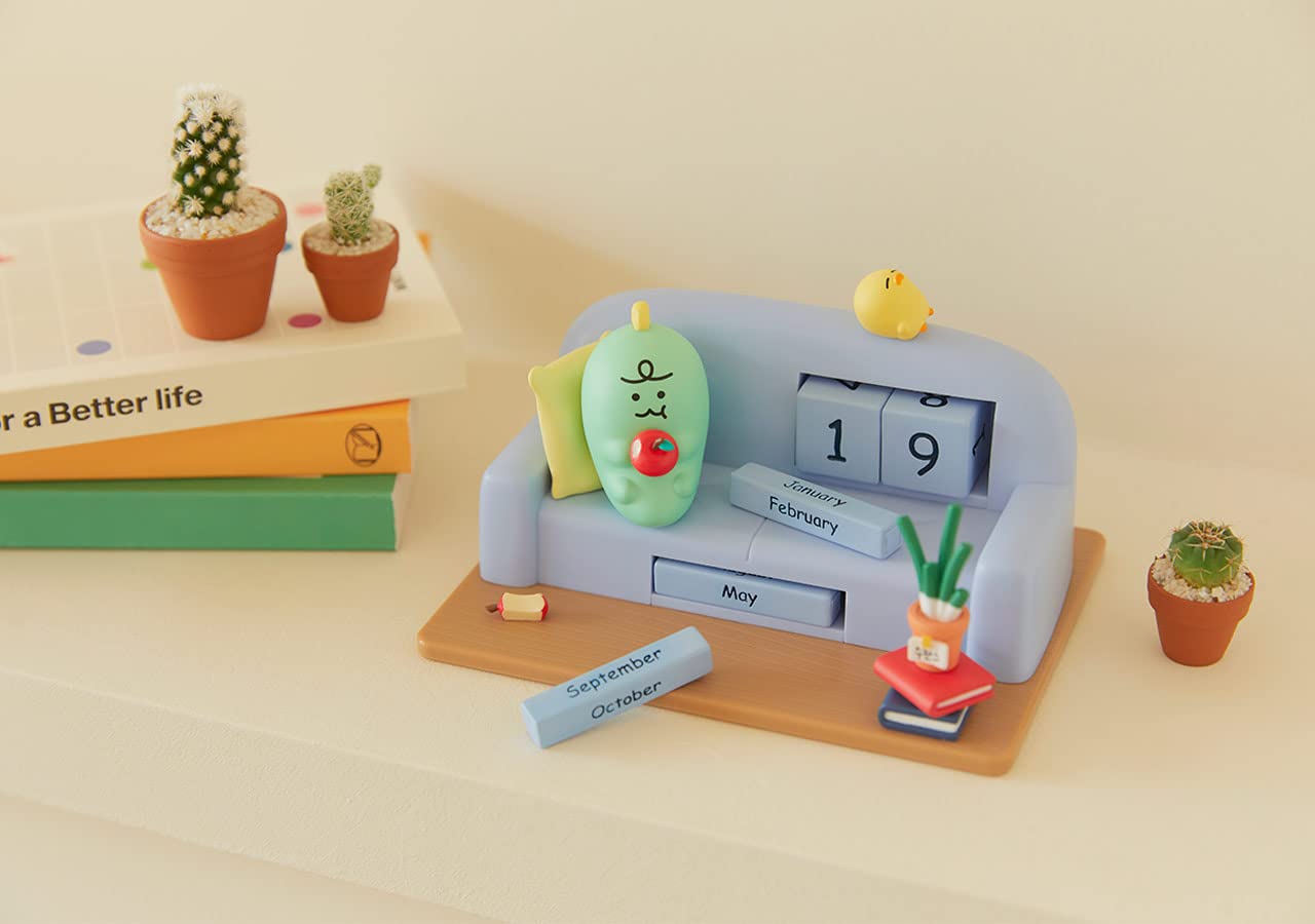 Jordy Figure Desk Blocks Calendar - Office & Home Decor