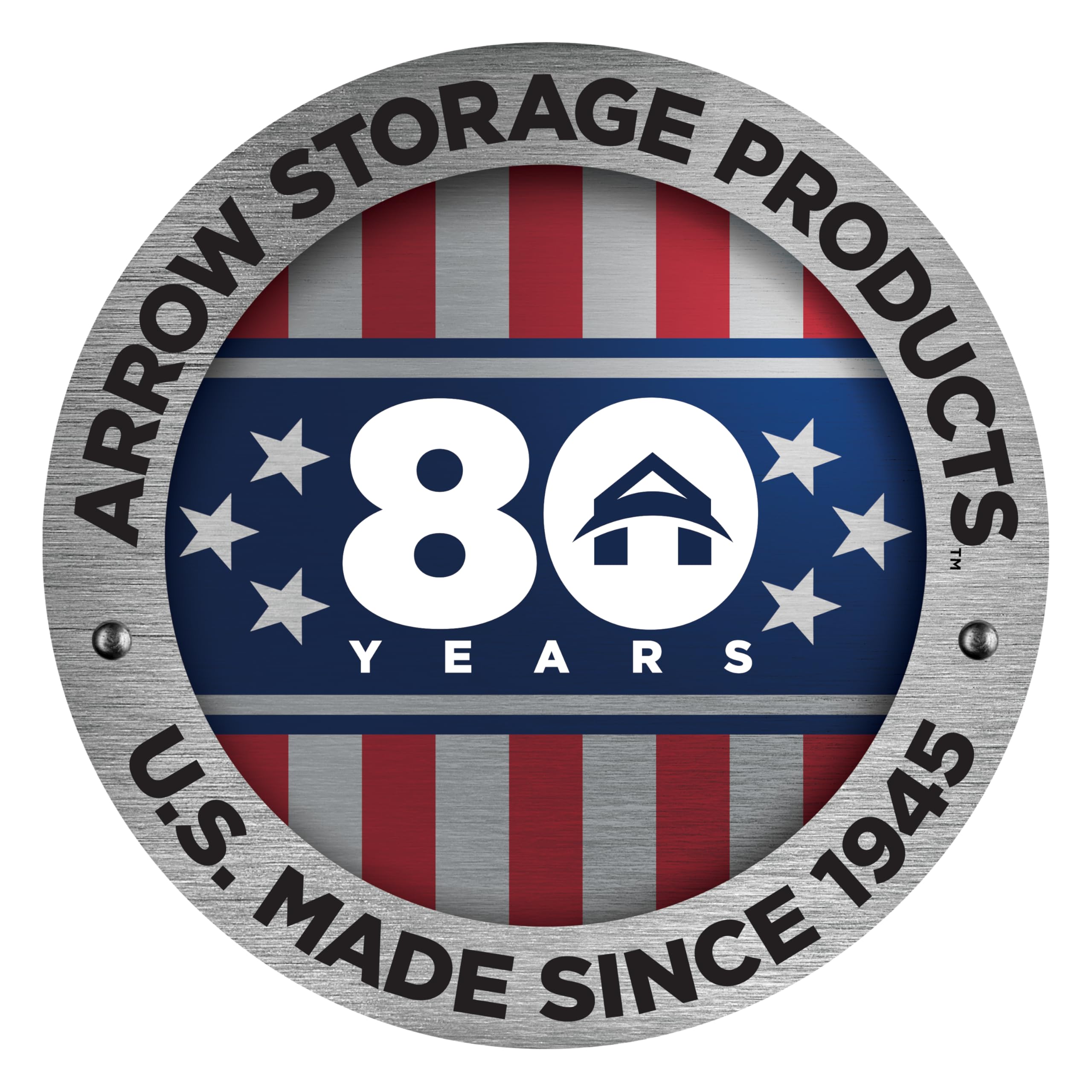 Arrow 5' x 3' x 6' Compact Outdoor Metal Storage Shed Kit - Flute Gray & Anthracite - Perfect for Backyard, Patio & Garden Organization