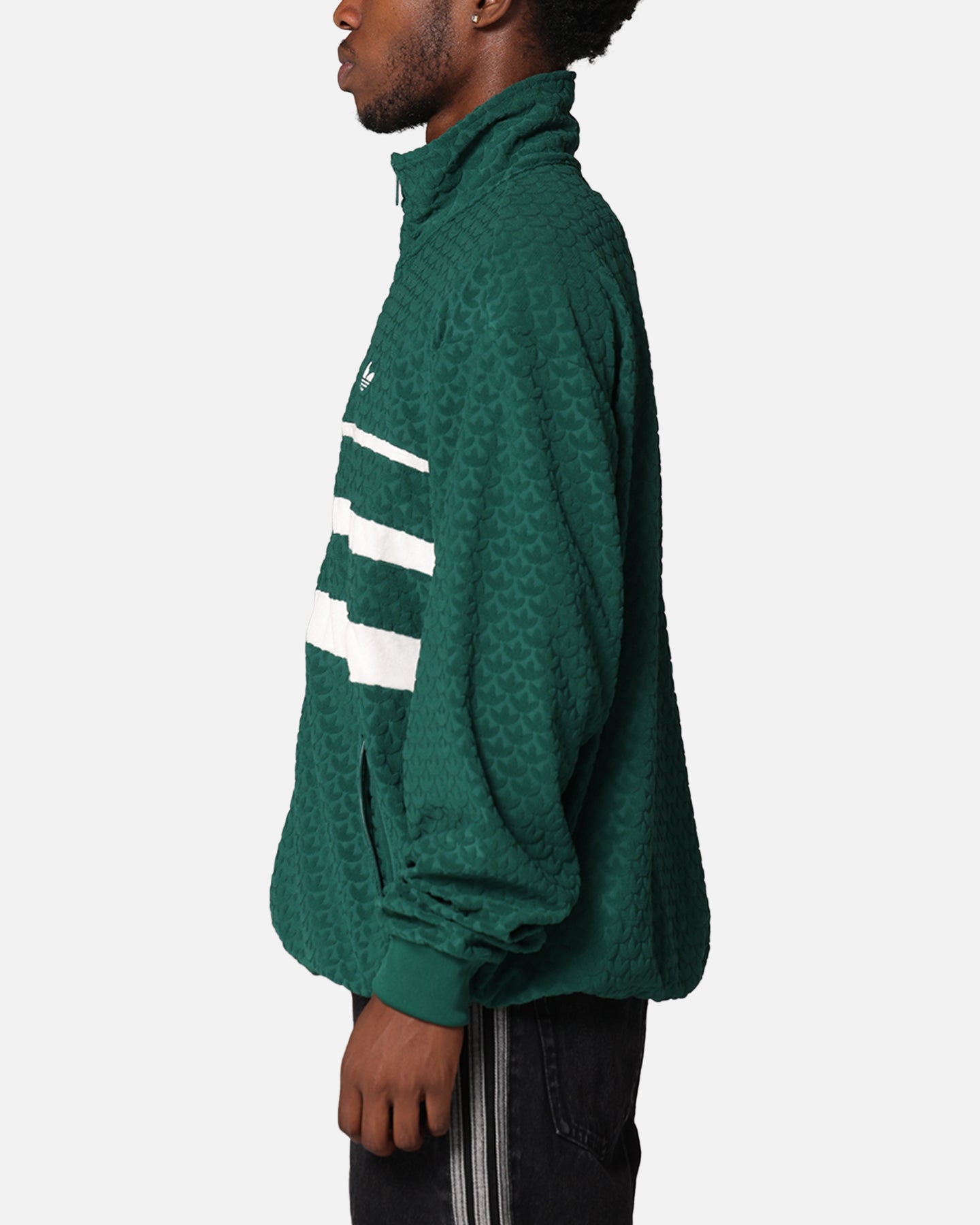 Adidas Monogram Track Top Jacket - Green Athletic Running Jacket for Men & Women | Gym Workout, Jogging, Streetwear Fashion