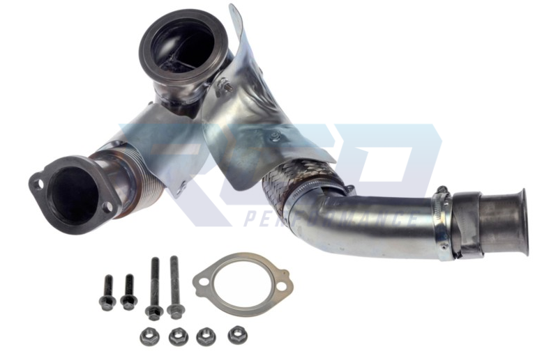 RCD OE Ford 6.0L Up Pipe Kit 2003-2010 - Compatible with Ford Super Duty Trucks - Heavy Duty Performance Upgrade for Diesel Engines - Perfect for Off-Roading and Towing Applications