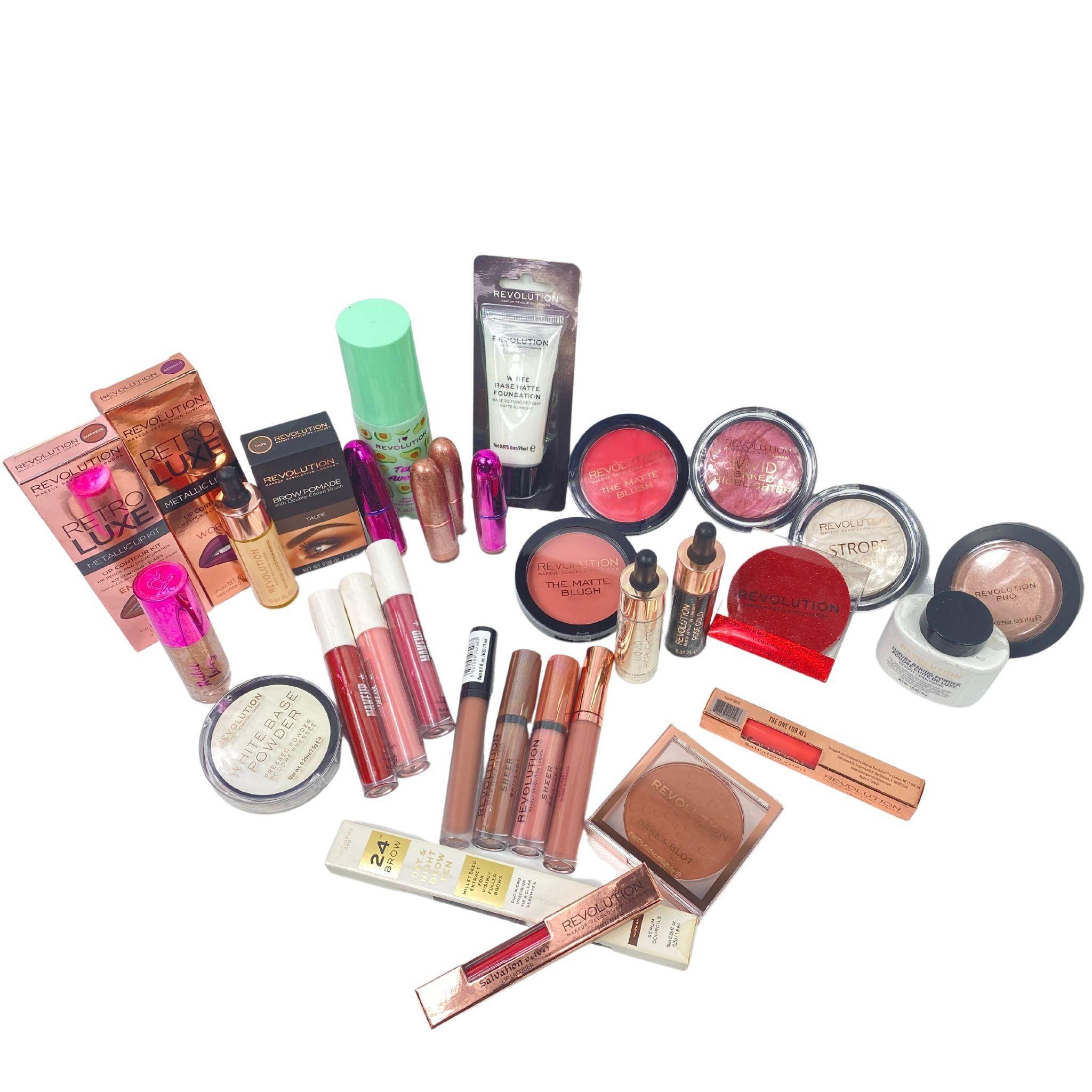 Revolution Cosmetics Assorted 250 Pcs Box - Perfect for Makeup Artists, Beauty Enthusiasts & Professional Makeup Kits