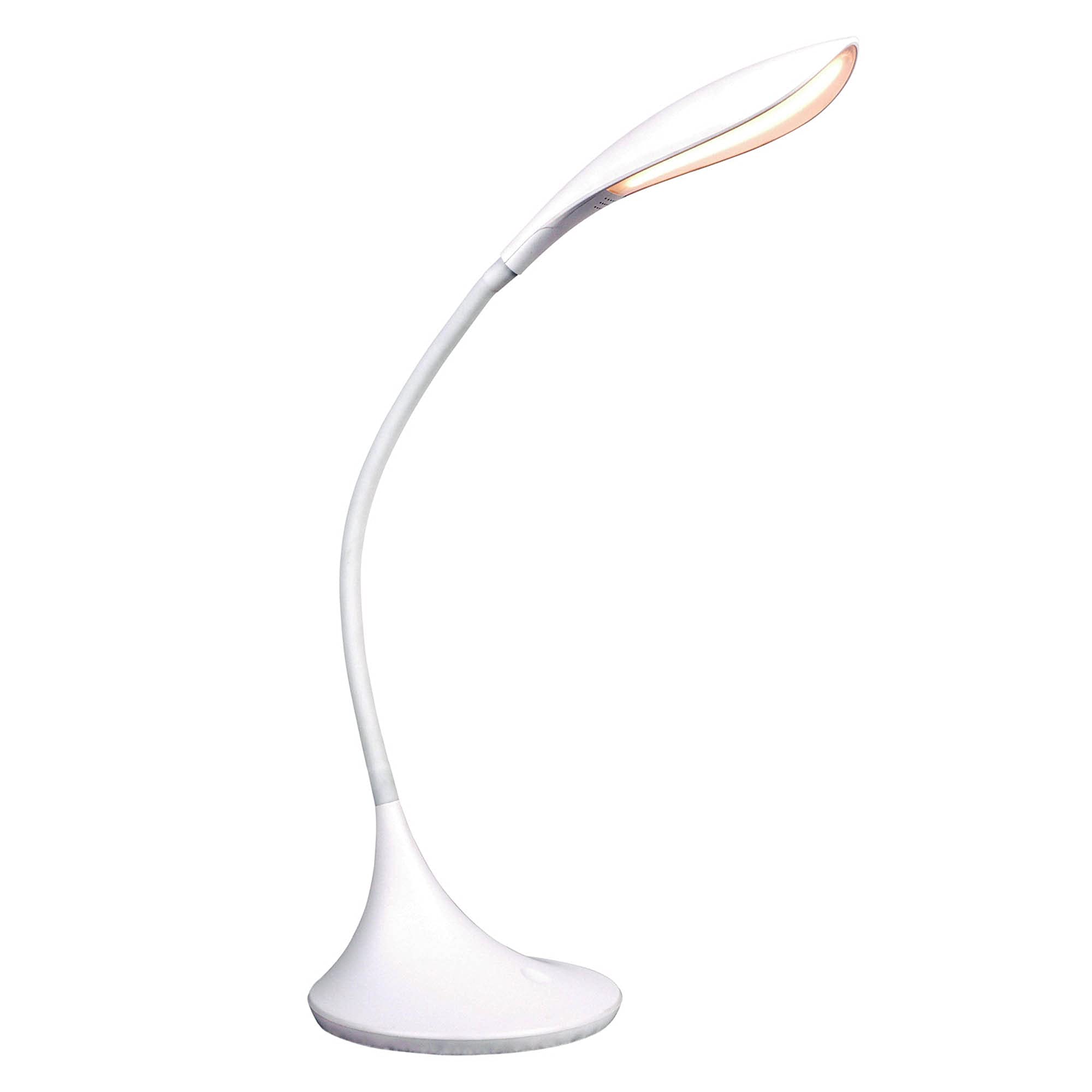 Offex Luxurious Rylie LED Desk Lamp - 15.8 Inch Adjustable Modern Light for Home Office, Study Room & Living Room | Energy Efficient White Task Lighting for Reading, Working & Decor