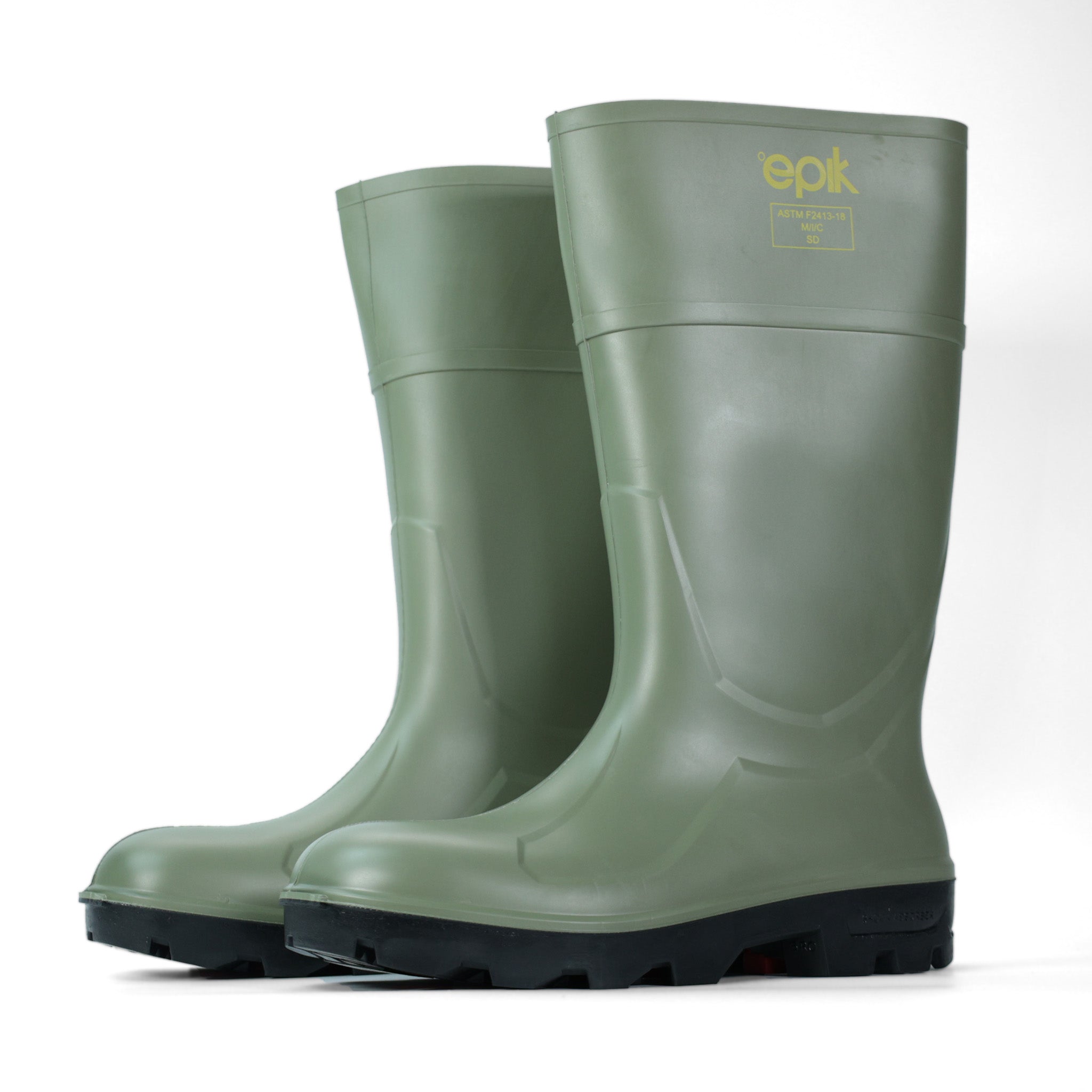 Men's & Women's Slip-Resistant Tread Safety Boots - Steel Toe Work Boots for Construction, Warehouse & Outdoor Use