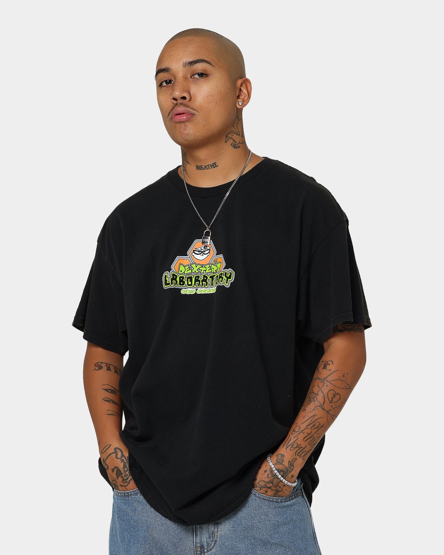 Vintage Boy Genius Graphic T-Shirt - Black Wash Distressed Style - Perfect for Casual Wear & Retro Fashion Outfits