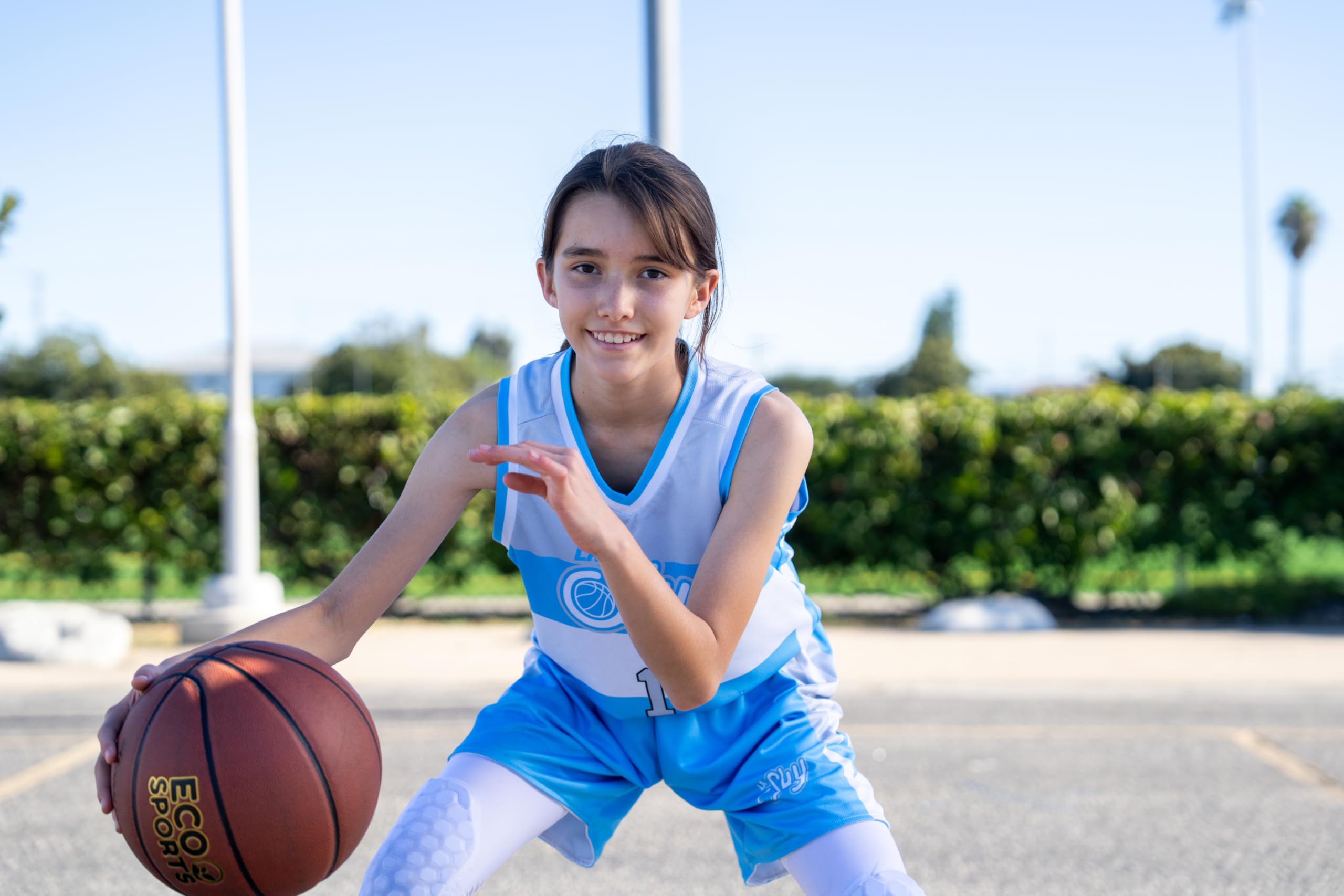 Eco-Friendly Indoor Basketballs - Durable for Home & Gym Use