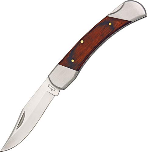 Rite Edge Szco Supplies Big John's Folding Knife - Premium Pocket Knife for Camping, Hiking & Outdoor Survival - Durable Stainless Steel Blade with Secure Lock