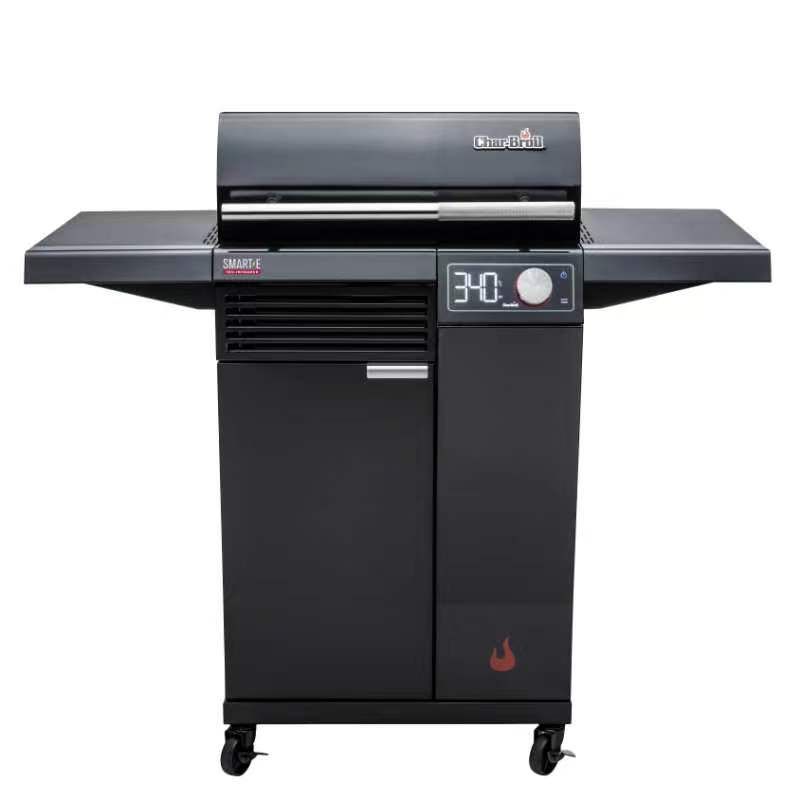 Char-Broil SMART-E Electric Grill - Black | Indoor/Outdoor Use | Perfect for Patio, Deck, and Small Spaces