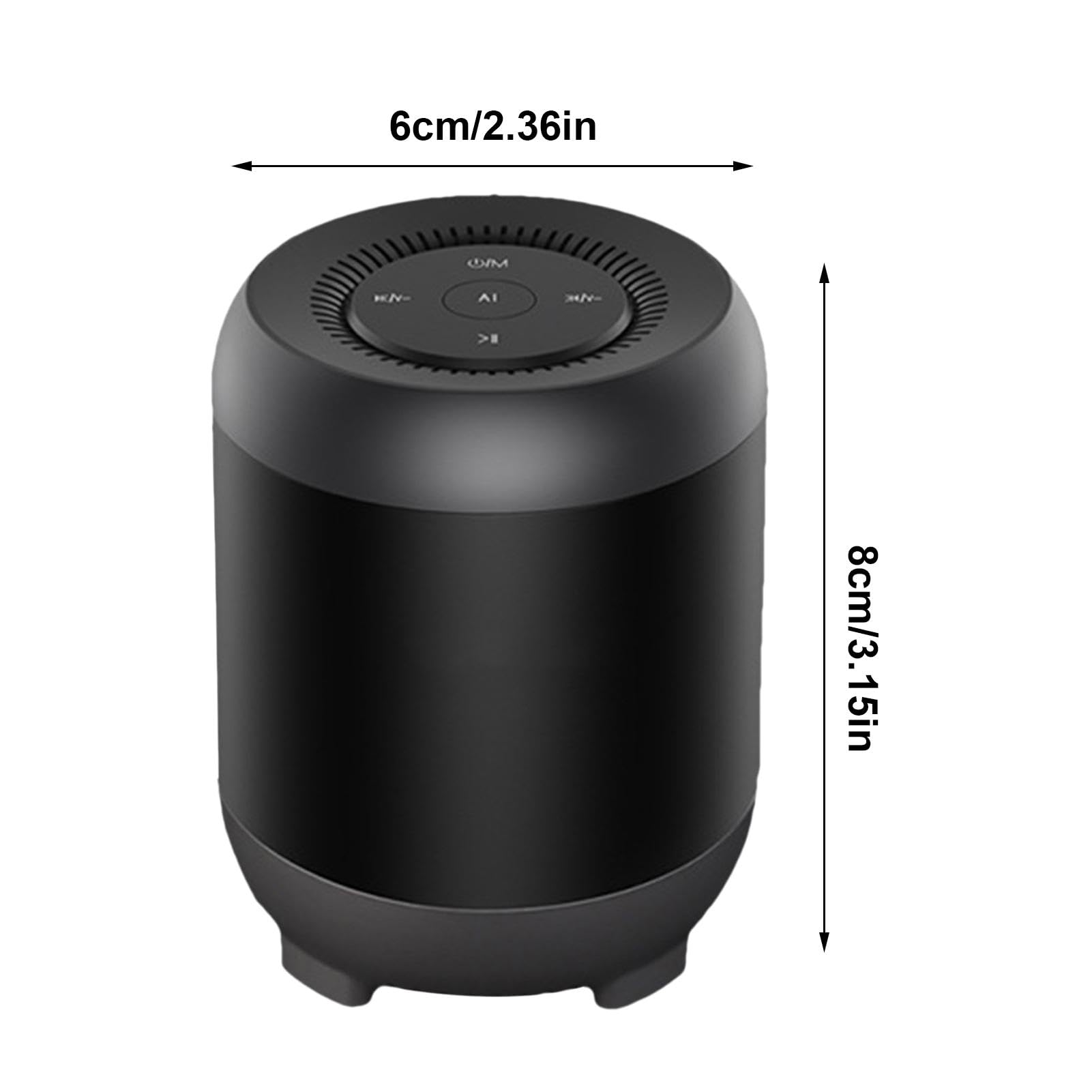 Smart Desk Speaker with Subwoofer - Voice Control & Memory Card Function - Desktop Sound Control Speaker for Office, Home, Camping - Perfect for Work, Music & Outdoor Entertainment