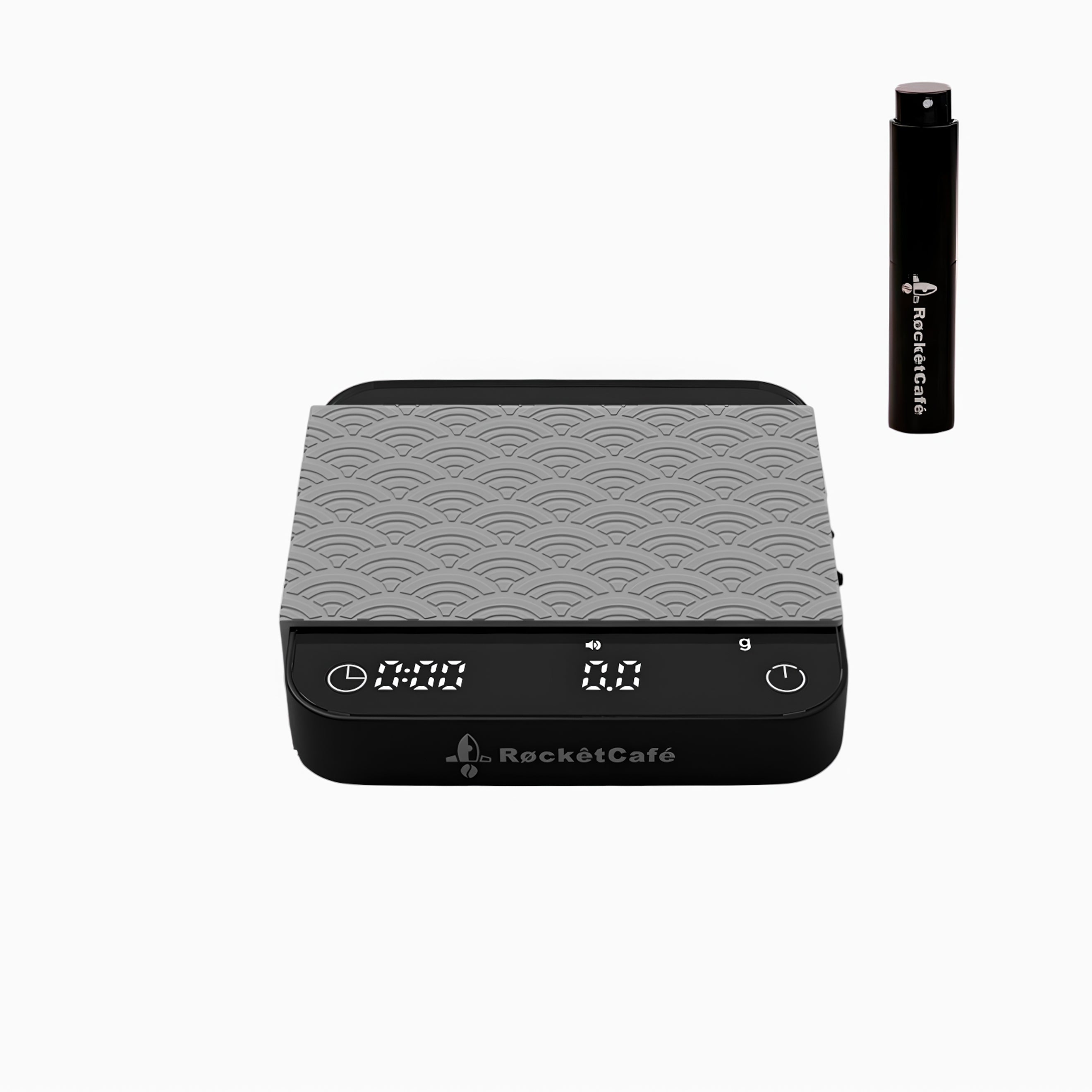 Rocket MiniPlus Digital Coffee Scale with Built-in Timer & Ratio Calculator - Perfect for Espresso, Pour Over, and Home Brewing