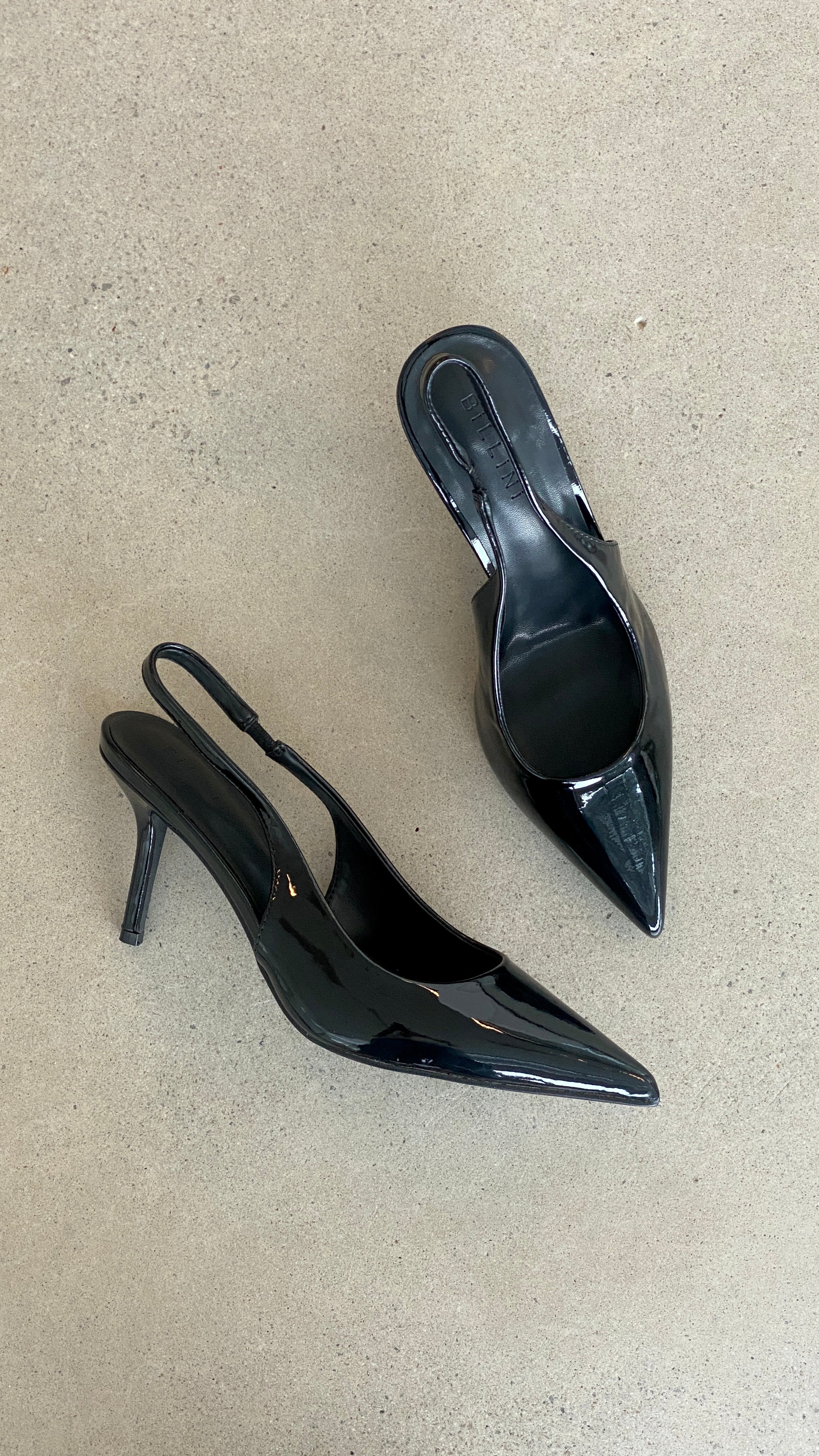 Blondie Heels - Black Patent Leather High Heels for Women | Elegant Dress Shoes for Parties, Weddings & Evening Events