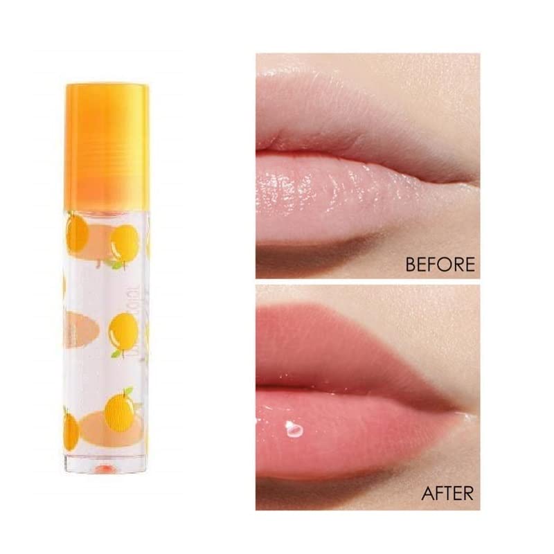 Moisturizing Color Changing Liquid Lipstick - Transparent Lip Oil & Balm Set (6 Pack) | Hydrating, Long-Lasting Wear for Day & Night Makeup Looks