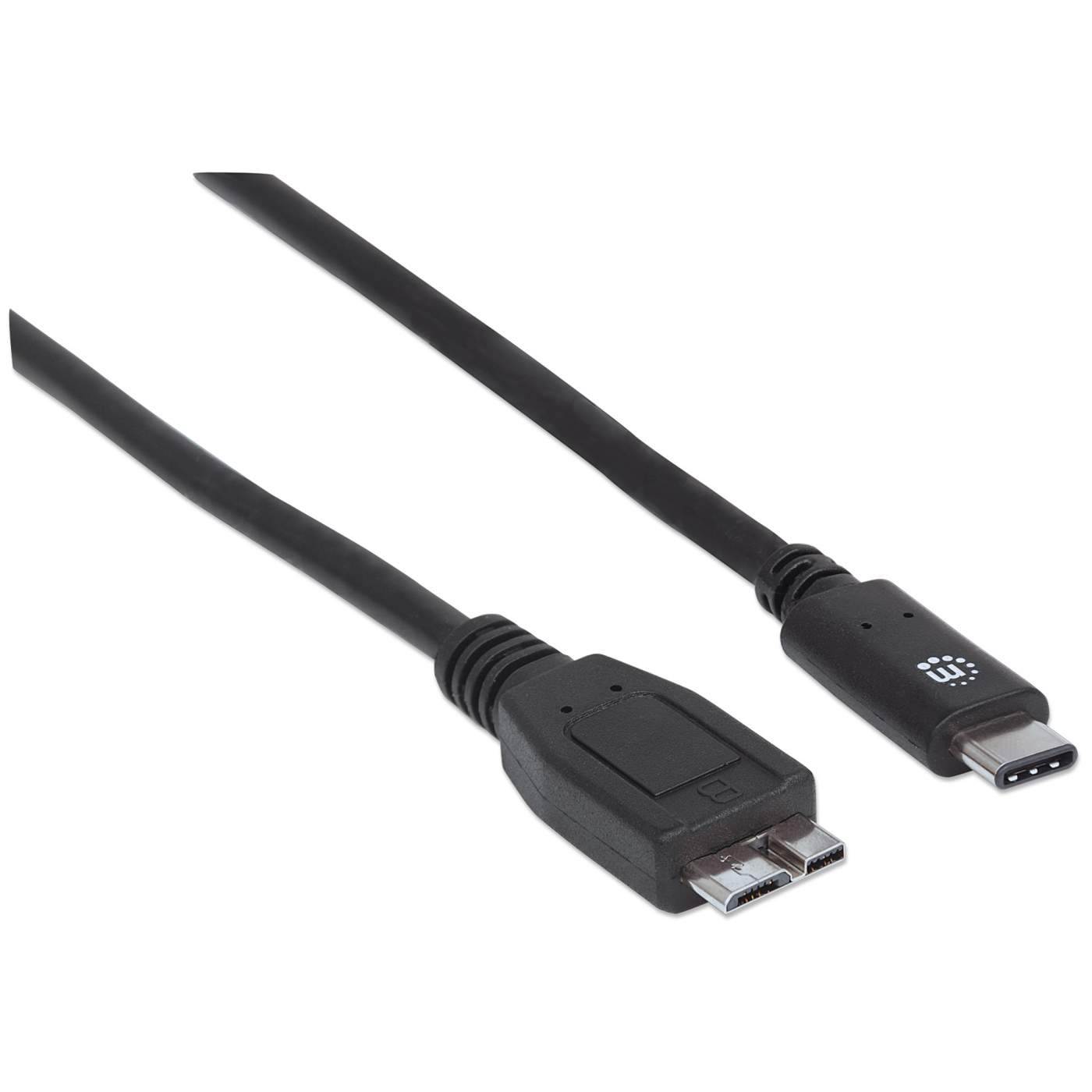SuperSpeed USB-C to USB-C Data Cable - 10Gbps High-Speed Transfer for External Hard Drives, SSDs & Smartphones - Perfect for MacBook Pro, Galaxy S23 & iPad Pro File Transfers