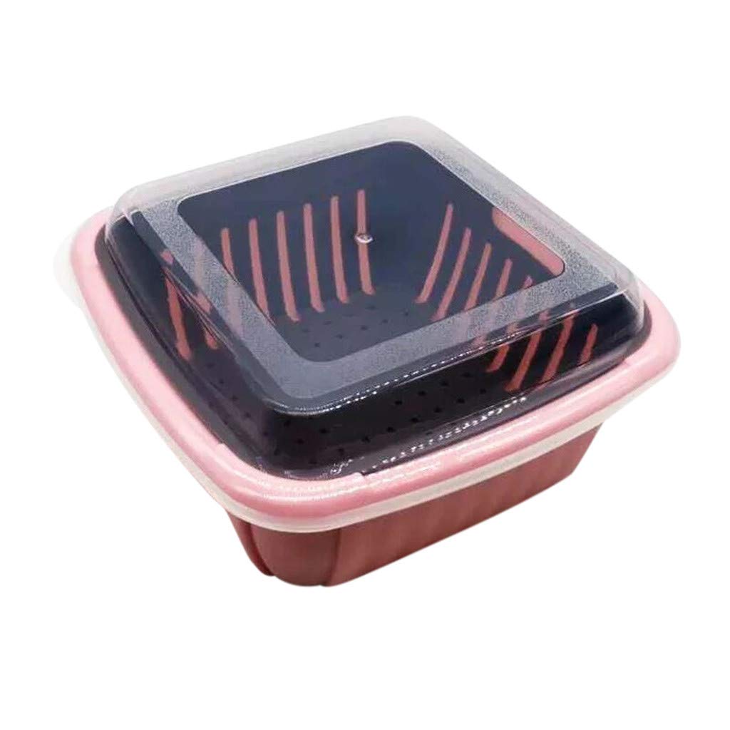 Multi-Functional Kitchen Storage Bag Colander Basket with Leachate Layer Filter for Cooking, Dining & Bar Use - Perfect for Straining, Washing Veggies, and Organizing Kitchen Utensils