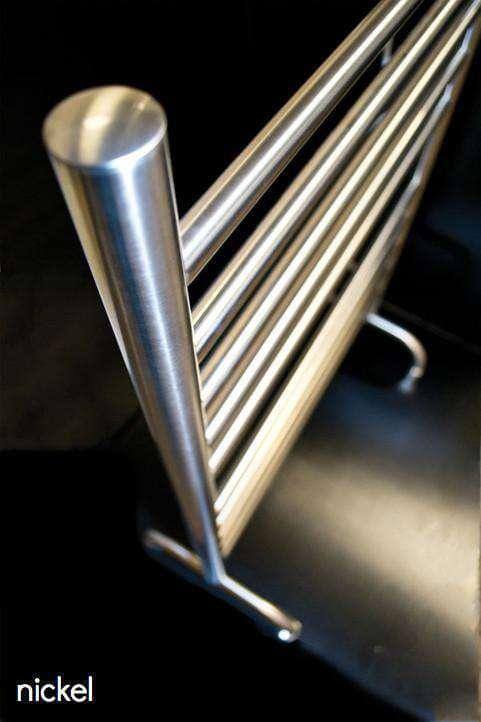 Amba 33 Solo 33 Plug-in Freestanding Towel Warmer - 33W x 38H - Perfect for Bathrooms, Spas & Luxury Home Heating