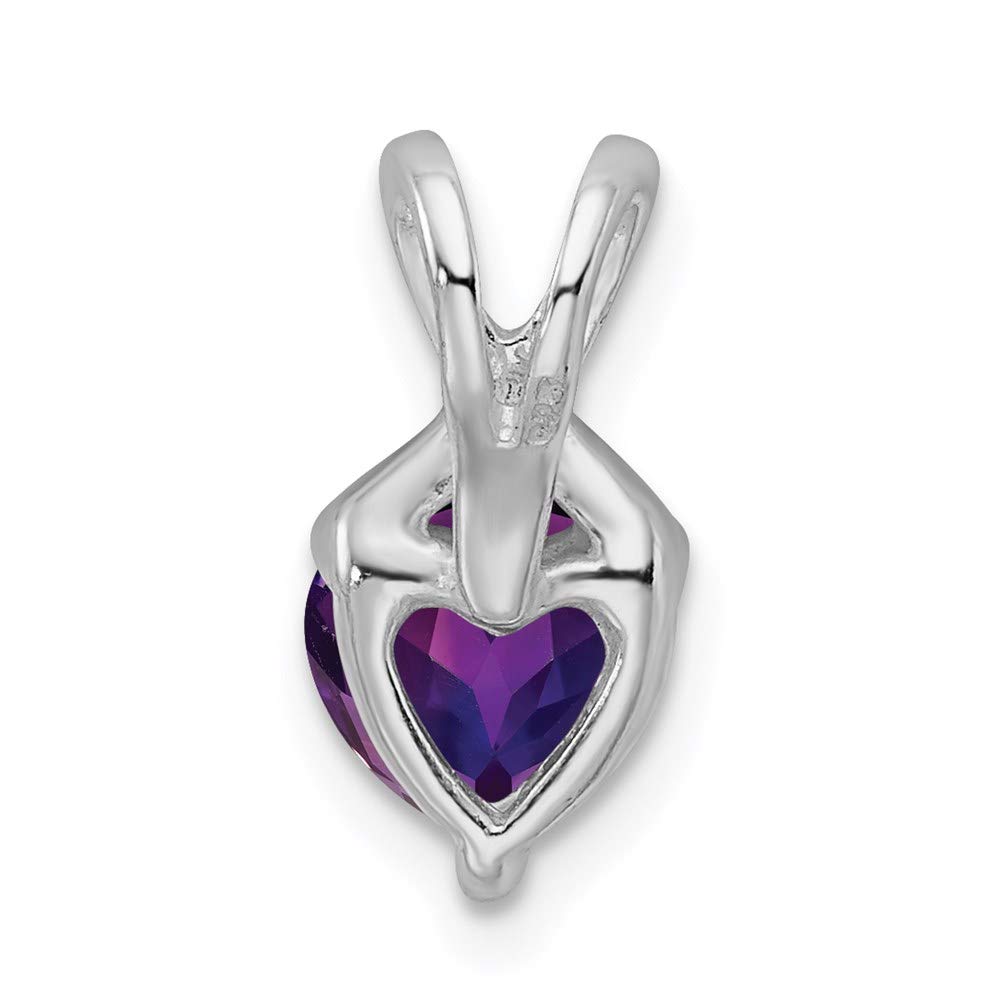 925 Sterling Silver Amethyst Pendant Necklace for Women - Elegant Fine Jewelry Gift for Her - Perfect for Birthdays, Anniversaries & Special Occasions