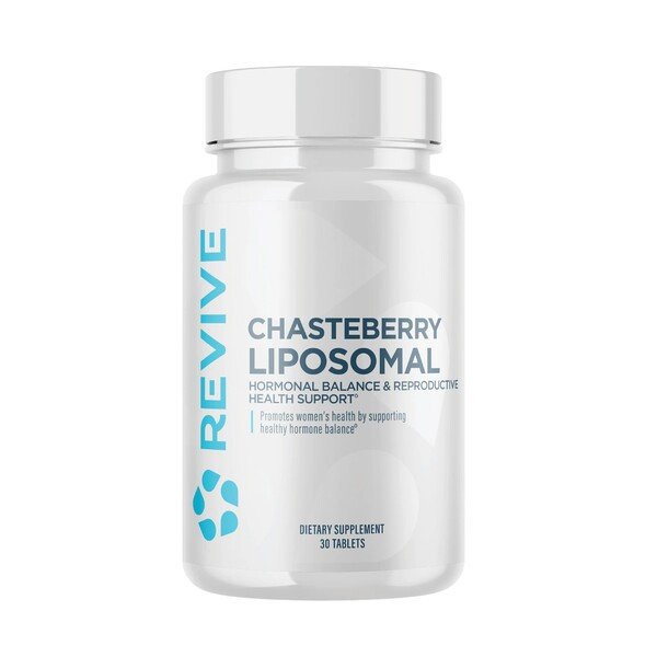 Chasteberry Liposomal Supplement - 30 Tablets for Hormonal Balance & PMS Relief | Supports Women's Health & Menstrual Comfort