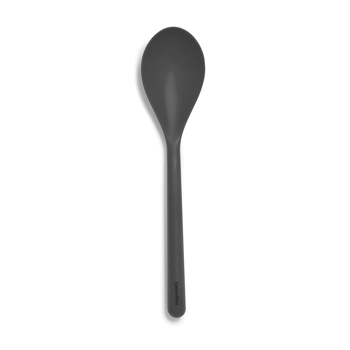 Premium Platinum Silicone Solid Spoon - BPA-Free, Heat-Resistant & Durable Kitchen Utensil for Cooking, Baking, Serving - Perfect for Non-Stick Cookware & Everyday Use
