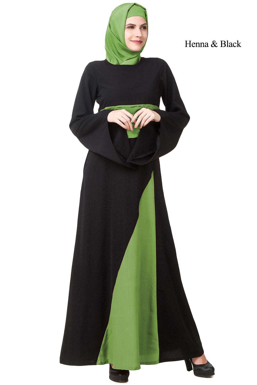 Anwara Abaya - Elegant Muslim Women's Prayer Dress - Perfect for Prayer, Mosque, and Special Occasions