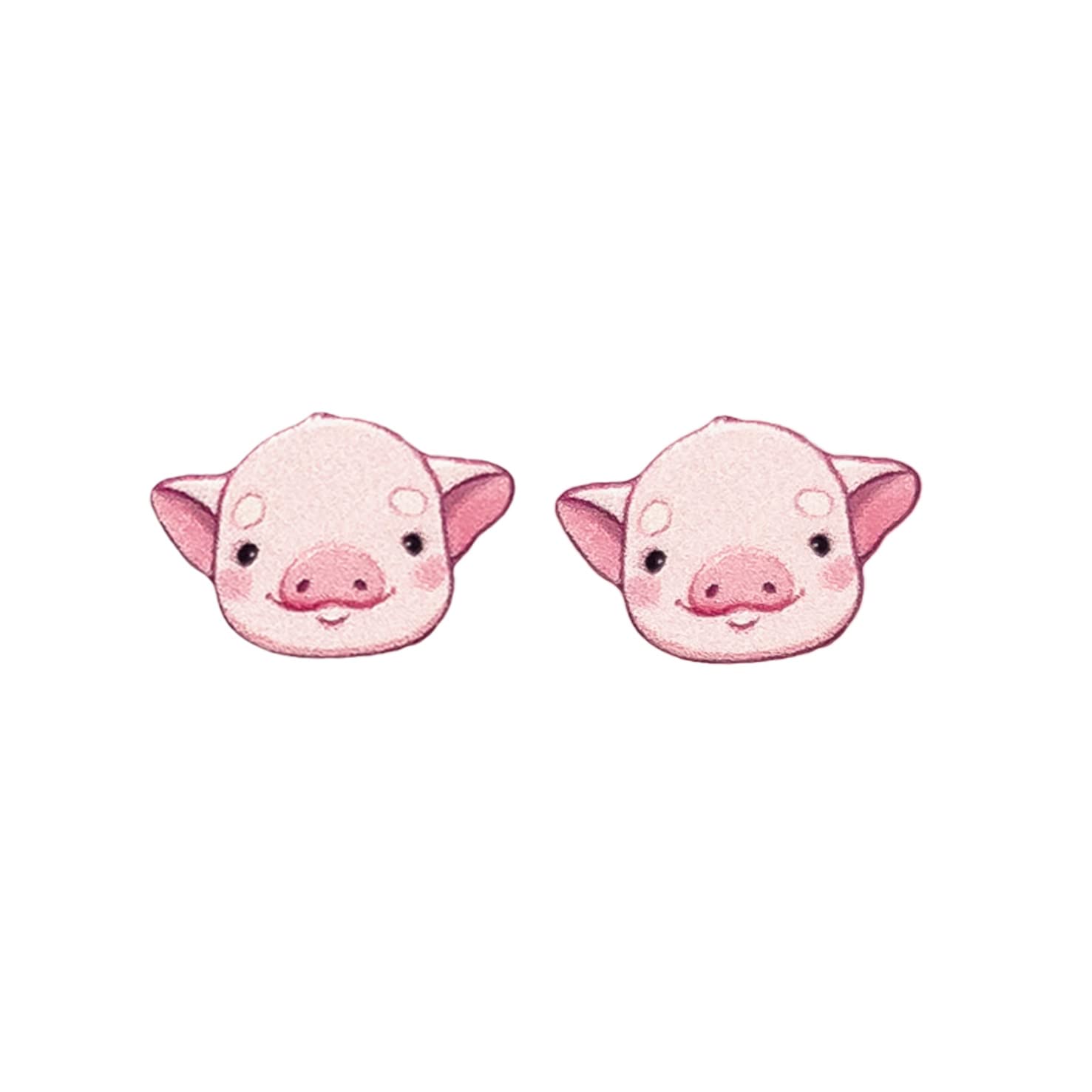 Cute Pig Stud Earrings for Women - Hypoallergenic Nickel-Free Jewelry Gift Set - Perfect for Casual Wear, Birthday Gifts & Everyday Fashion Accessories