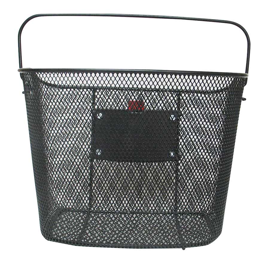 EVO E Cargo QR Mesh Traveller II Front Basket - Lightweight Bicycle Cargo Carrier for Commuting, Shopping & Outdoor Adventures | Perfect for Urban Cycling, Grocery Hauling & Bike Camping