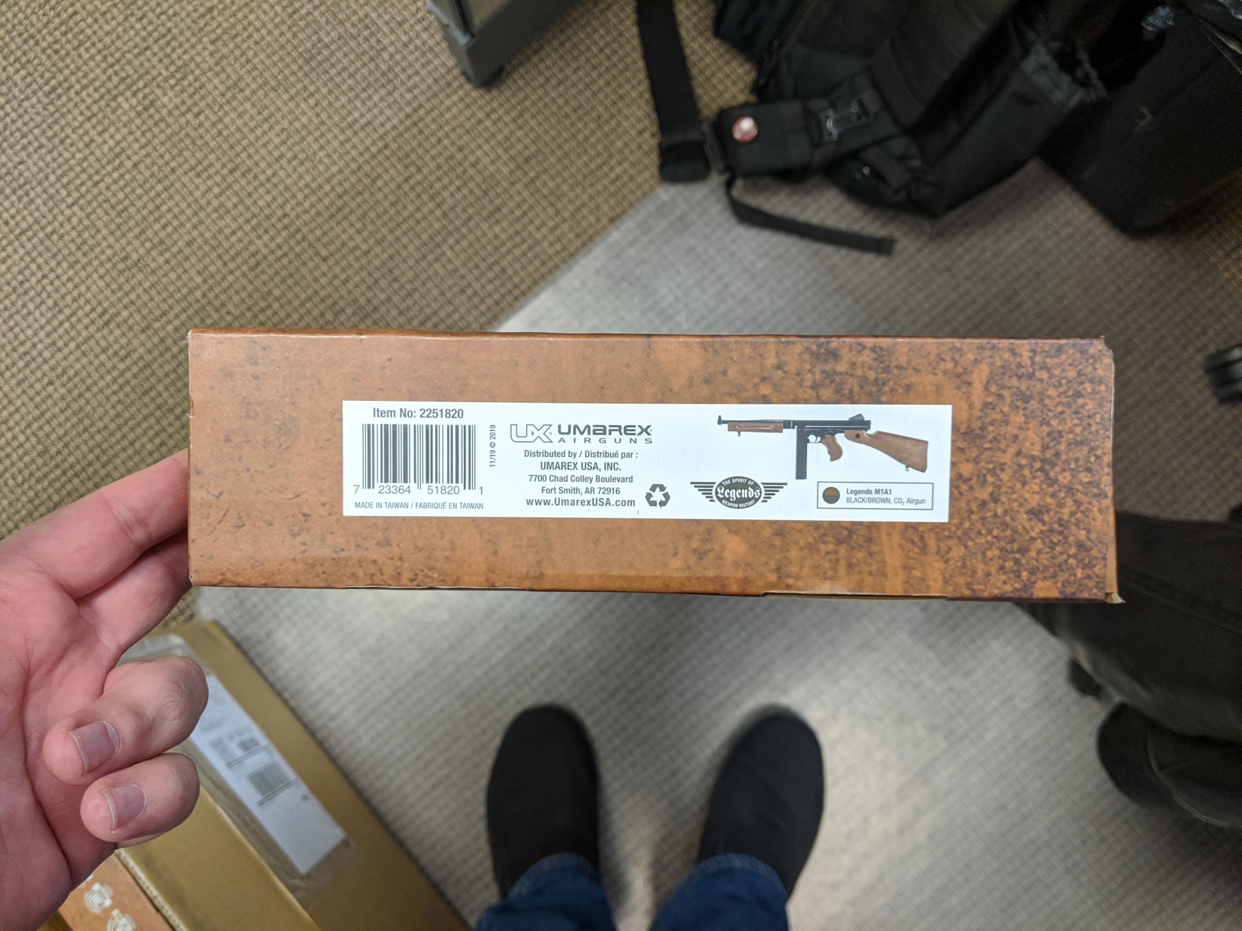 Umarex Legends M1A1 Blowback Air Rifle - .177 Caliber BB Gun with Realistic Automatic Action | Perfect for Target Shooting, Training & Outdoor Recreation