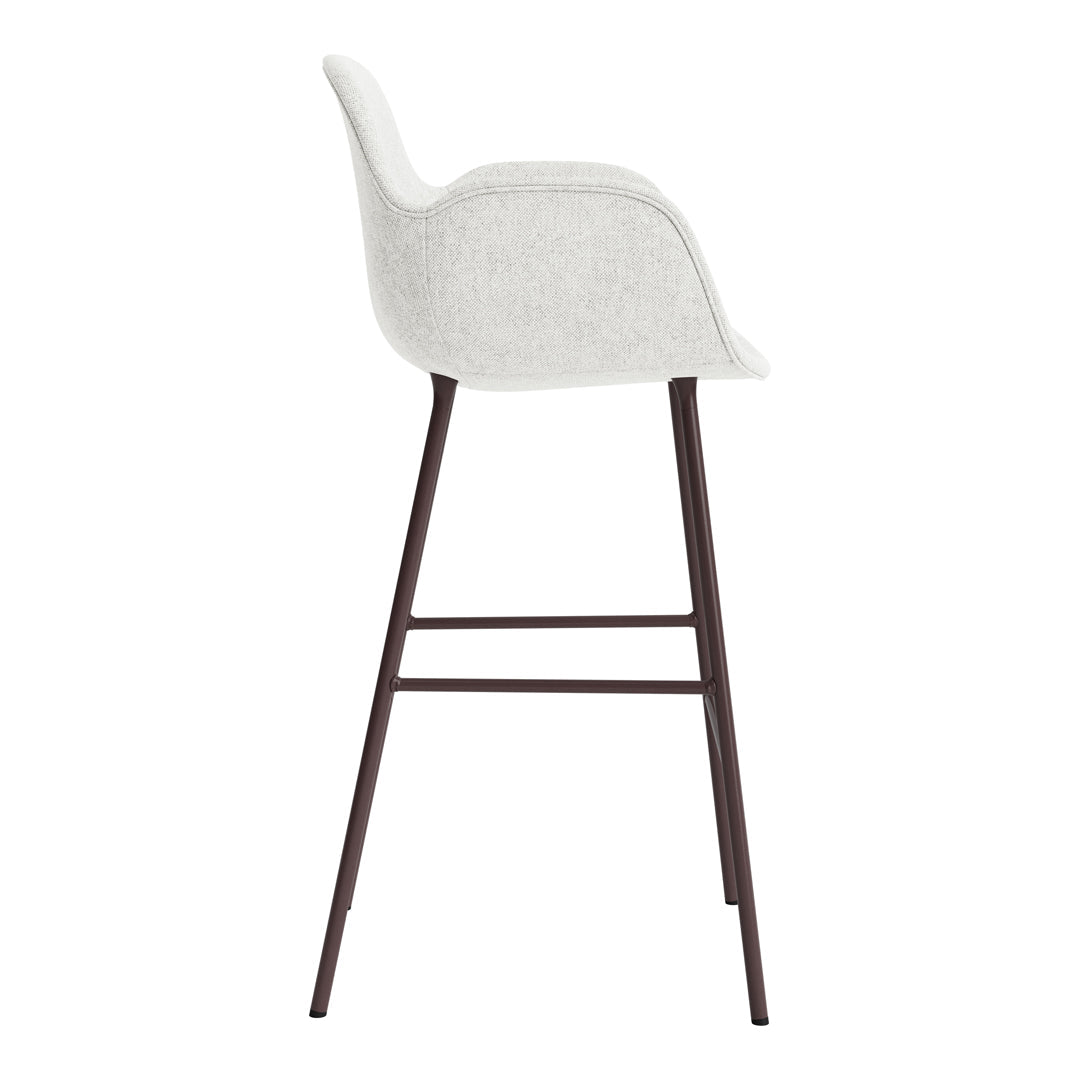 Form Bar Armchair - Fully Upholstered Modern Lounge Chair for Living Room, Office & Cafe | Comfortable Seating Furniture for Home & Commercial Spaces