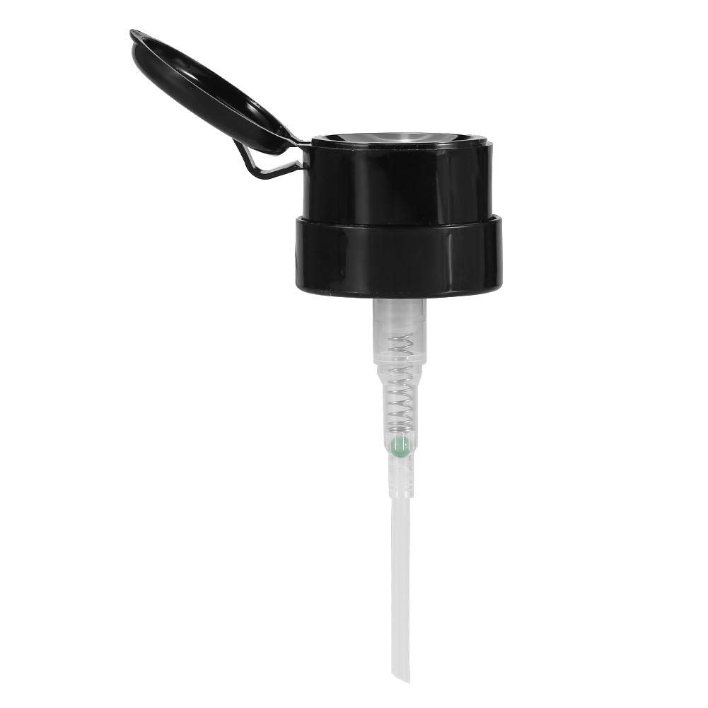 230ML Empty Plastic Pump Dispenser Bottle (2PCS) - Portable Nail Polish Remover & Art Tool for Salon, Home & Travel Use