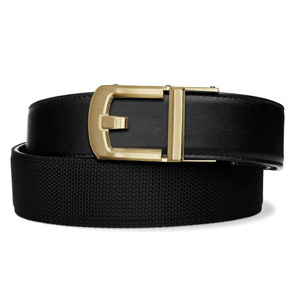 Executive Protection Black Tactical Hybrid Belt 1.5