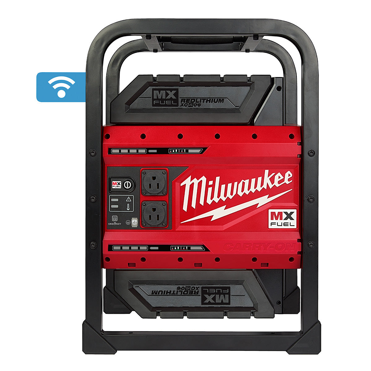 Milwaukee MXF002 2XC MX FUEL™ CARRY ON™ 3600W/1800W Portable Power Supply - Perfect for Job Sites, Outdoor Work & Emergency Backup Power
