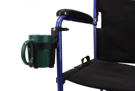 Universal Cup Holder with Adjustable Clamp Mount for Round Tubes - Perfect for Golf Carts, ATVs, Boats, and Outdoor Adventures