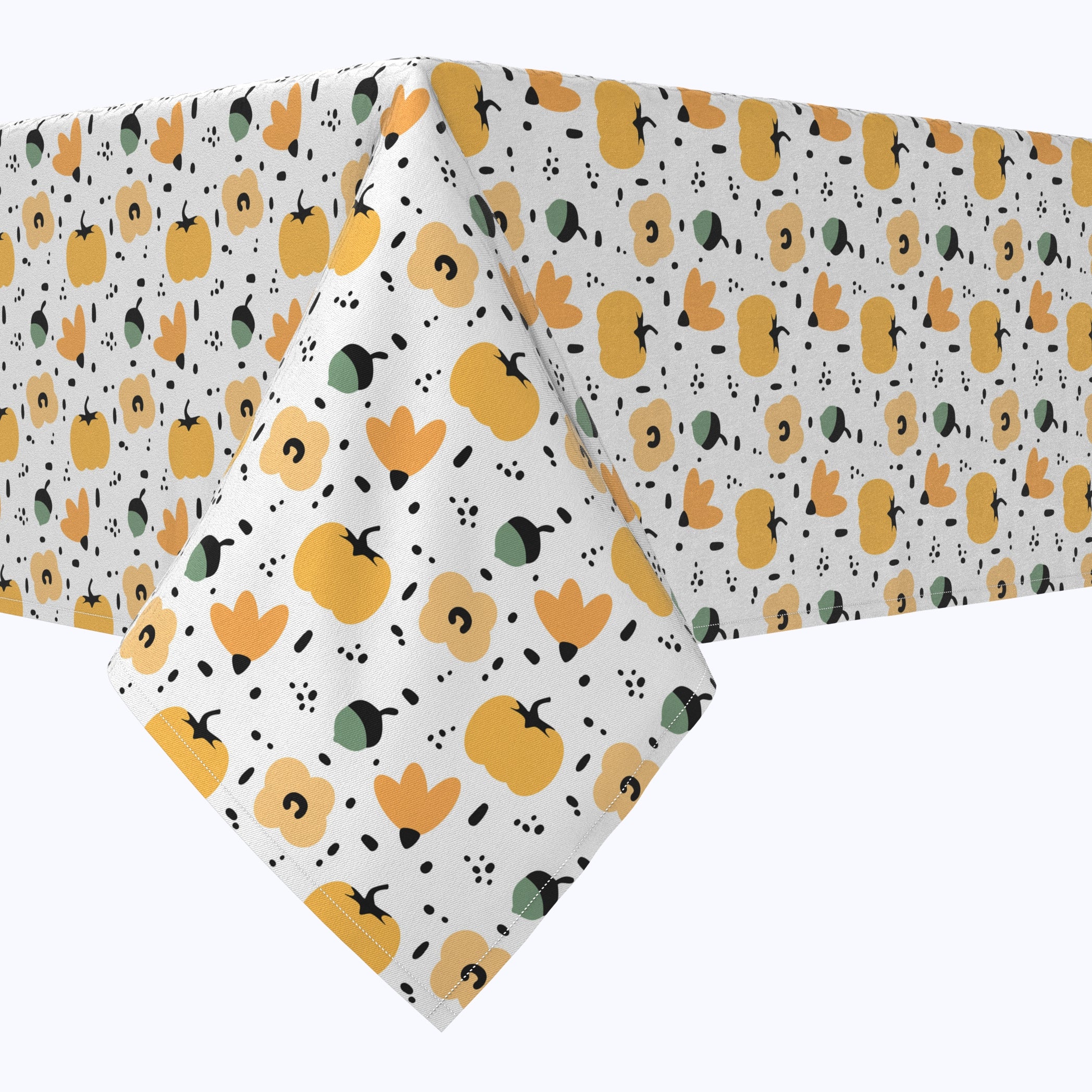 Cartoon Pumpkin Design Cotton Squares - Soft & Absorbent Washcloths for Babies, Kids & Adults - Perfect for Bath, Face Cleansing & Makeup Removal
