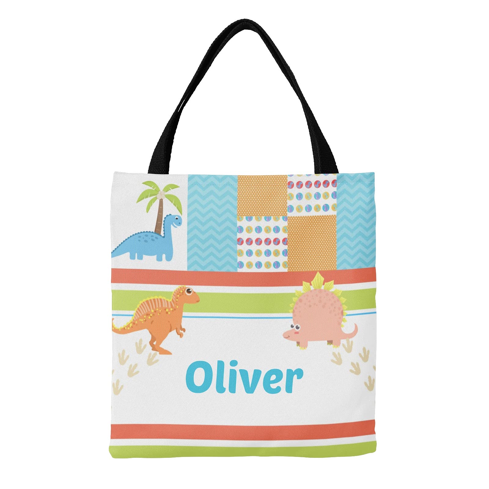 Blue Racing Car Personalized Canvas Tote Bags for Women & Kids - Reusable Shopping Bags for Travel, School, Work & Daily Use - Eco-Friendly Handbag Gift for Birthdays & Special Occasions